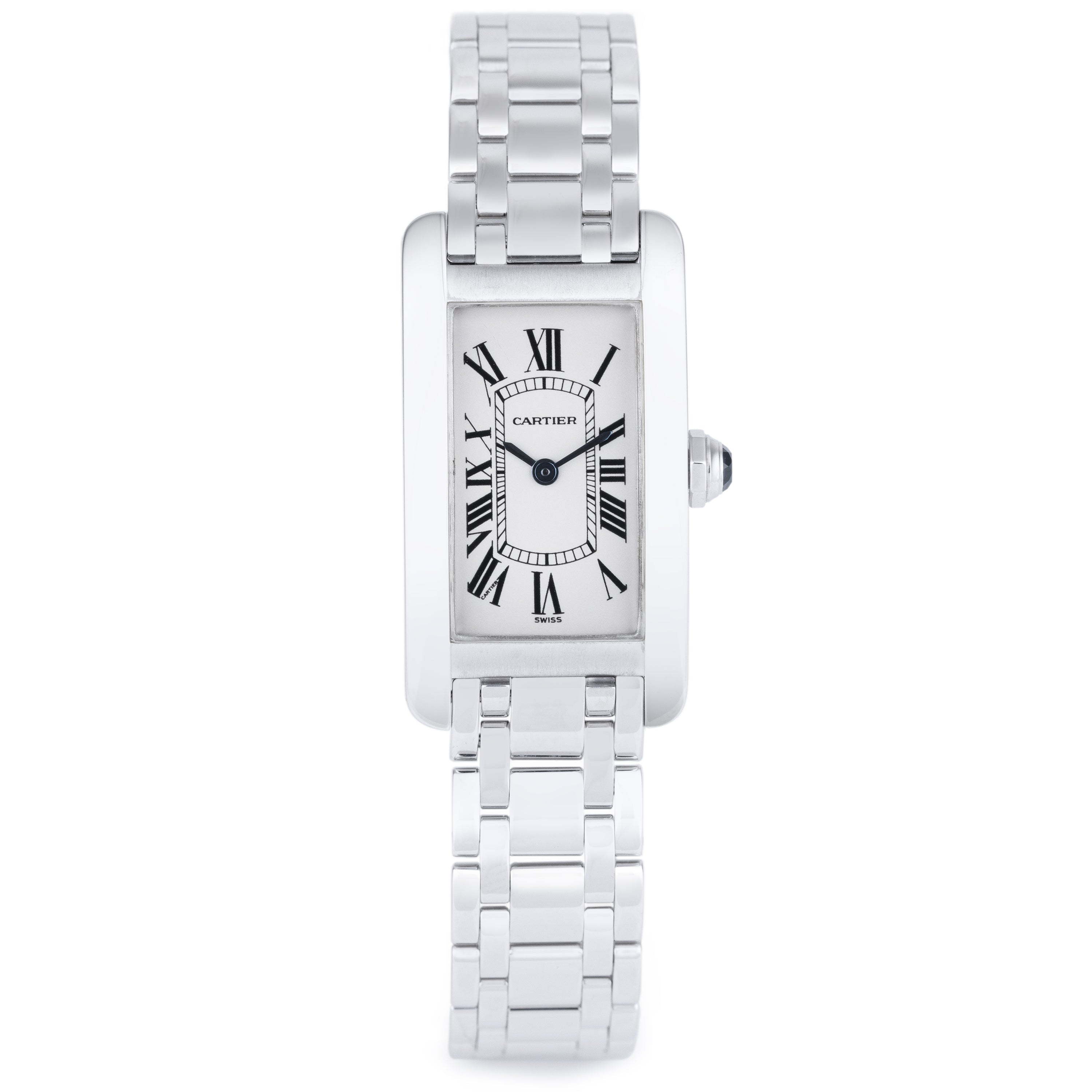 Cartier Tank Americaine | REF. 1713 | 18k White Gold | 19mm