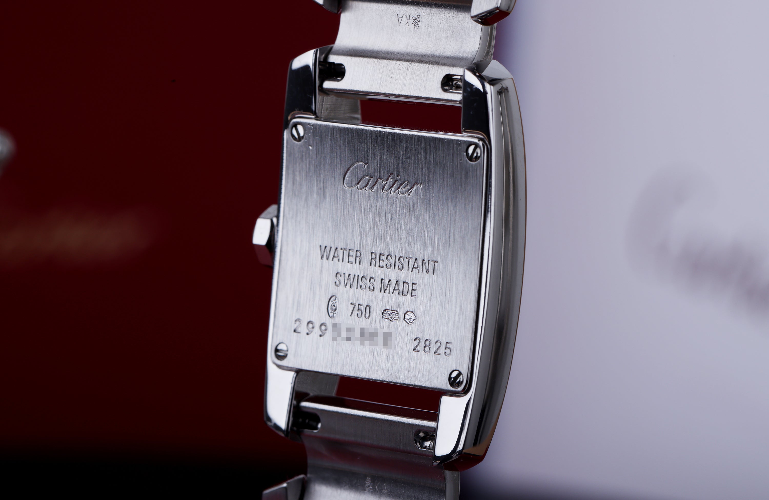 Cartier Tankissime | REF. 2825 | 18k White Gold | 20mm
