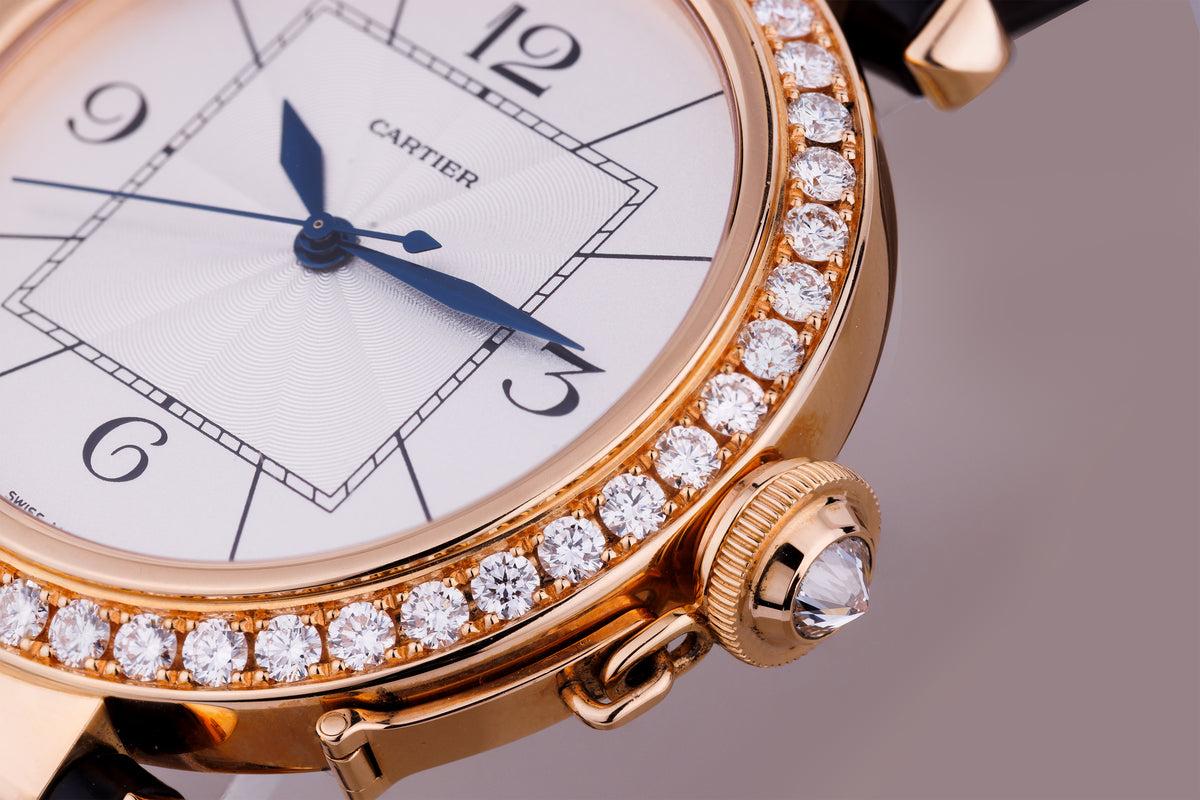 Cartier Pasha | REF. 2770 | Diamond Bezel | 18k Rose Gold | Automatic | 42mm | Circa 2000's