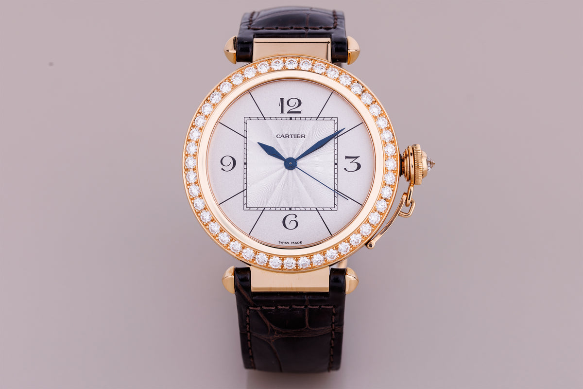 Cartier Pasha | REF. 2770 | Diamond Bezel | 18k Rose Gold | Automatic | 42mm | Circa 2000's