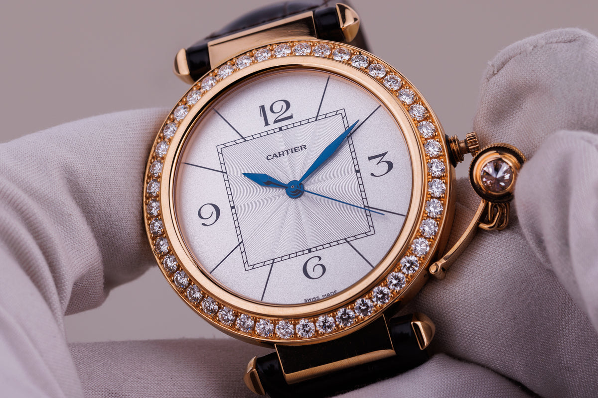 Cartier Pasha | REF. 2770 | Diamond Bezel | 18k Rose Gold | Automatic | 42mm | Circa 2000's