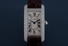 Cartier Tank Americaine | REF. 1713 | Double Row Diamond Bezel | 18k White Gold | 19mm