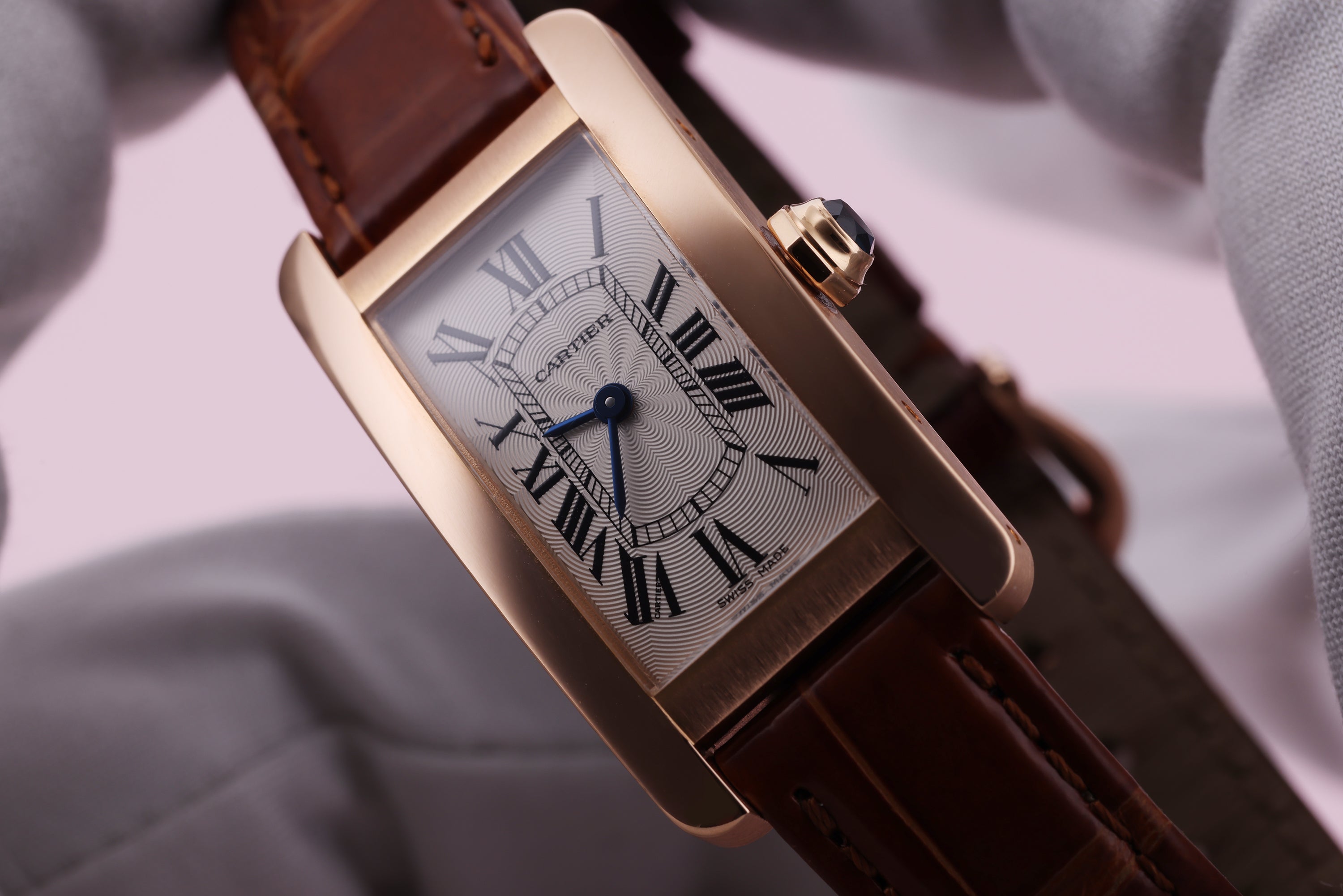Cartier Tank Americaine | REF. 2503 | 18k Rose Gold | Quartz | 19mm