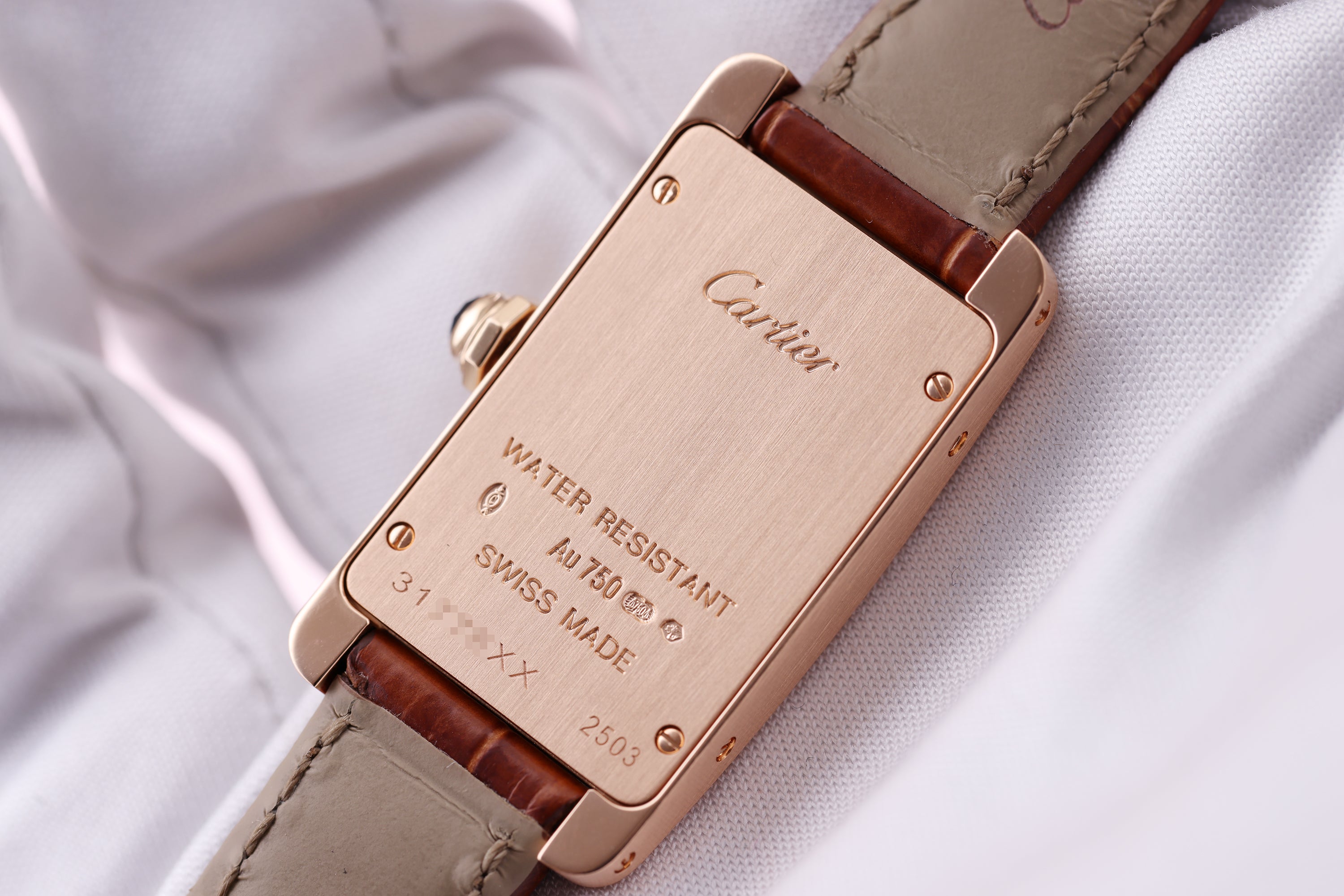 Cartier Tank Americaine | REF. 2503 | 18k Rose Gold | Quartz | 19mm