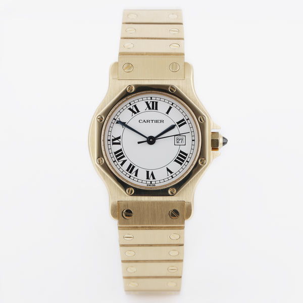 Cartier Santos Octagon | REF. 2965 | Automatic | 18k Yellow Gold | 30mm | 1990's