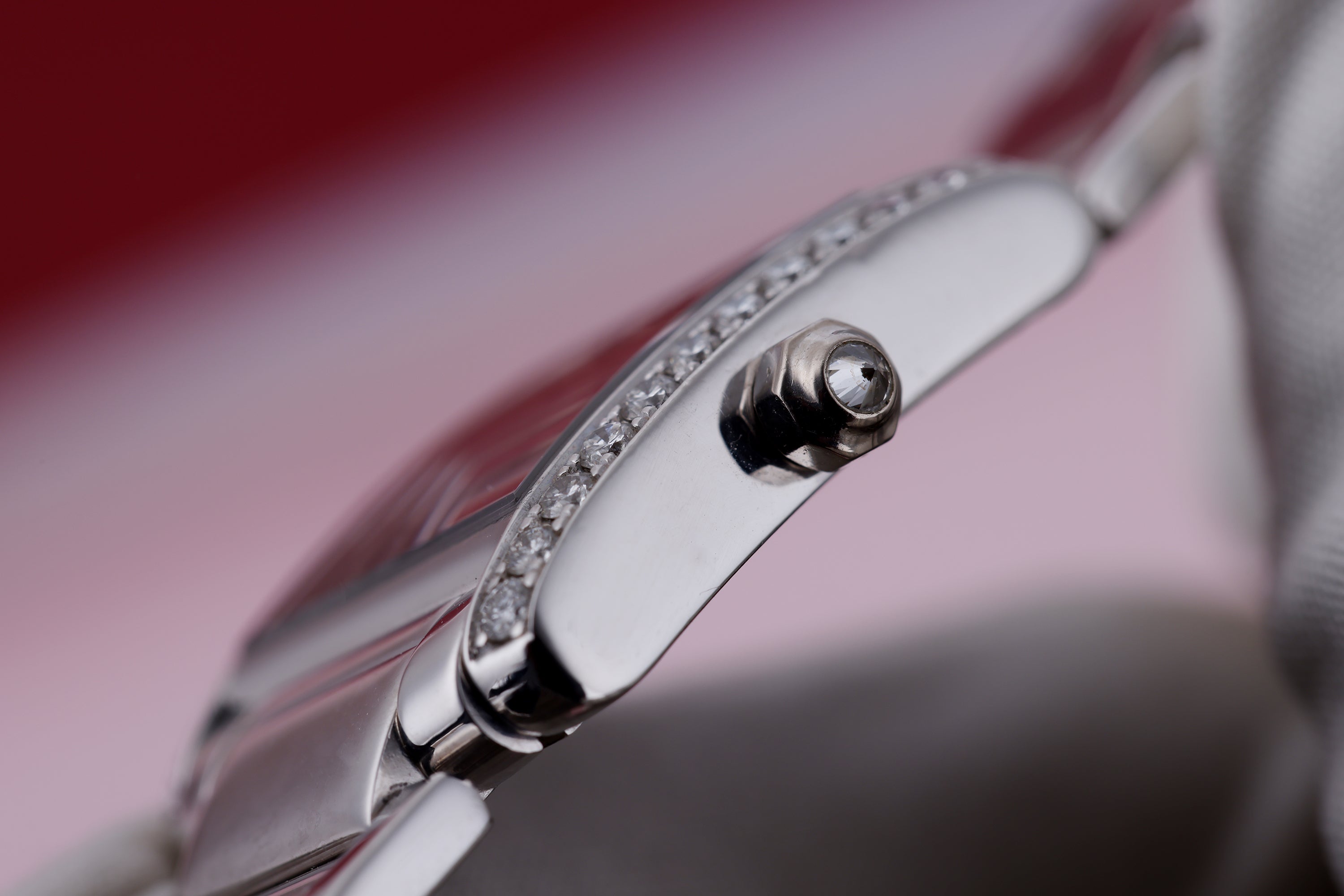 Cartier Tank Francaise | REF. WE1002S3 / 2365 | Diamond Bezel | 20mm | 18k White Gold | Box & Papers
