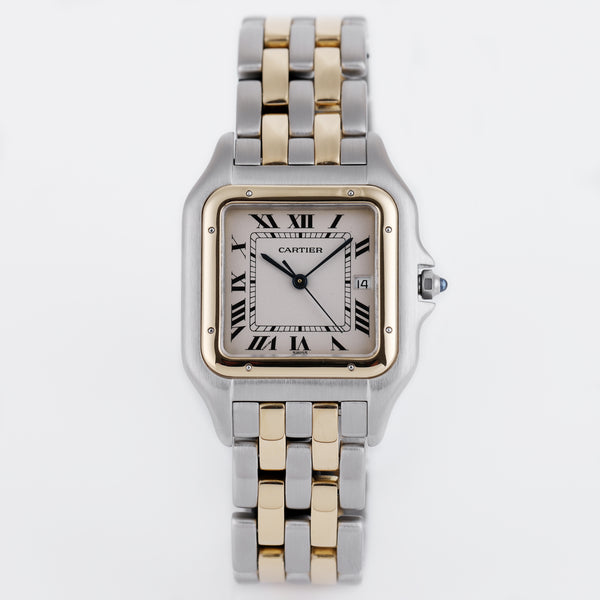 Cartier Panthere Jumbo | REF. 183957 | 29mm | Stainless Steel & 18k Yellow Gold | Box & Papers