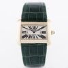 Cartier Tank Divan | REF. 2602 | 18k Yellow Gold | Diamond Bezel | 38mm