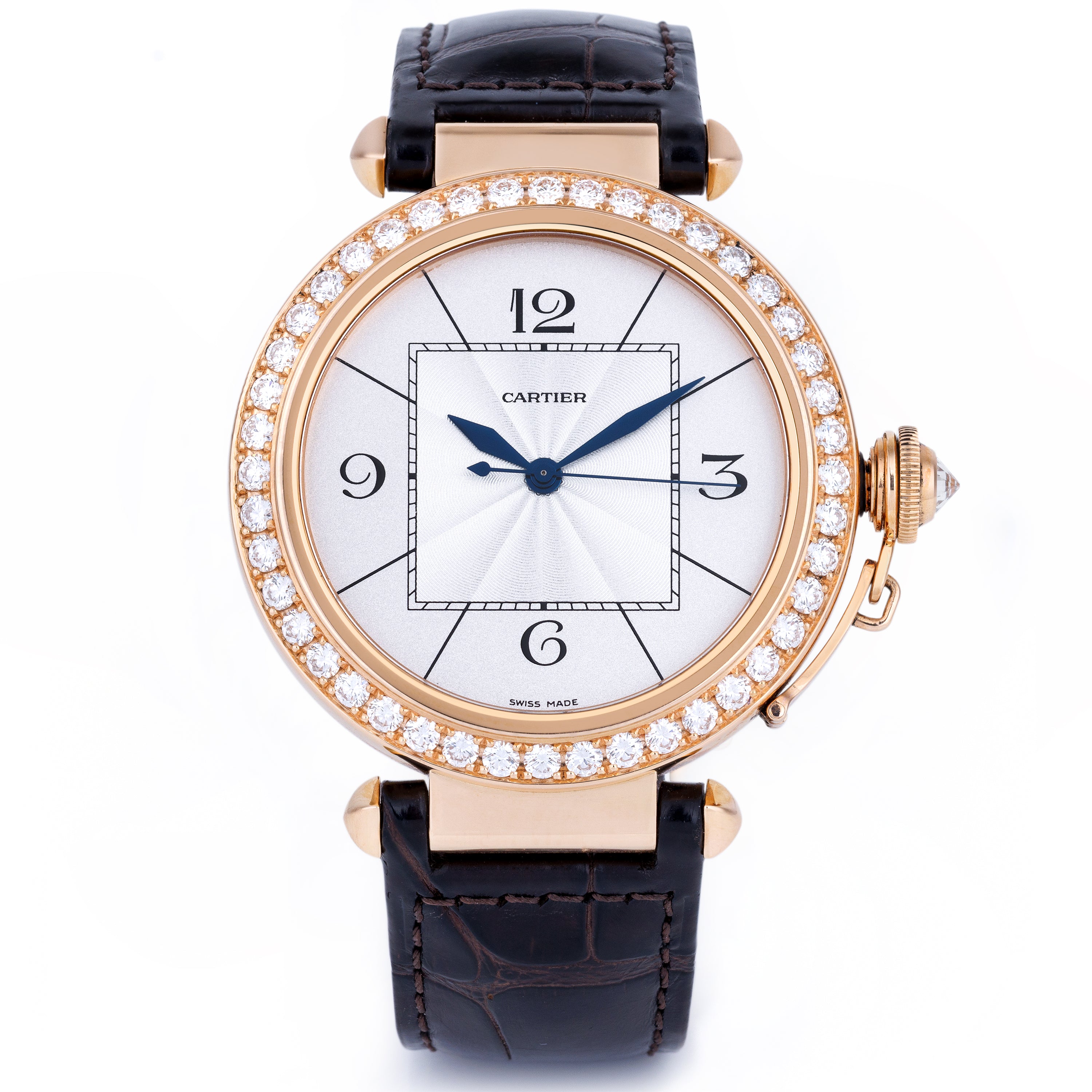 Cartier Pasha De Cartier | 18k Rose Gold | Diamond Bezel | 42mm