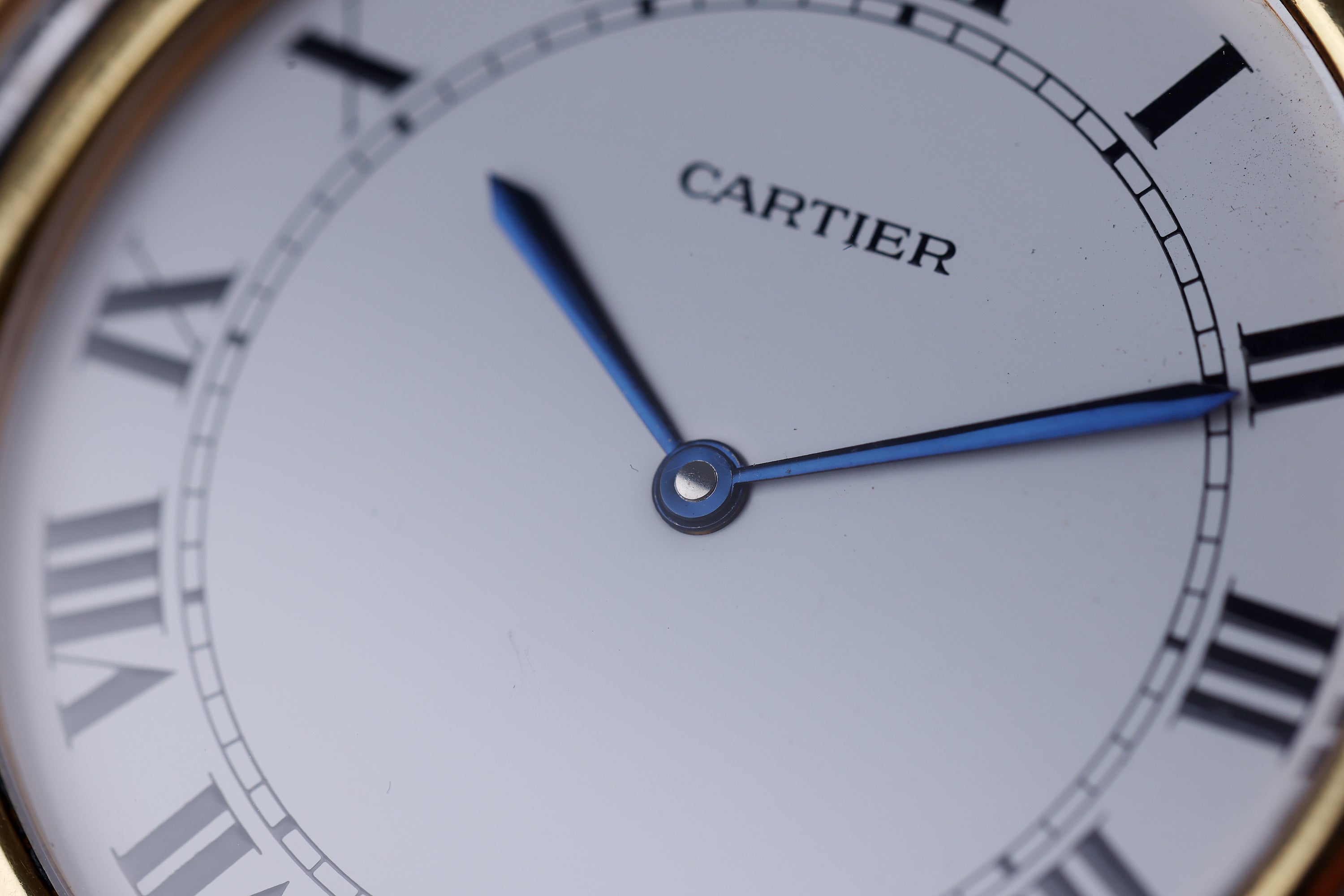 Cartier Pendant Watch | Tri-Colour Gold | 18k White, Rose & Yellow Gold | 46mm | Manual Wind | 1990's
