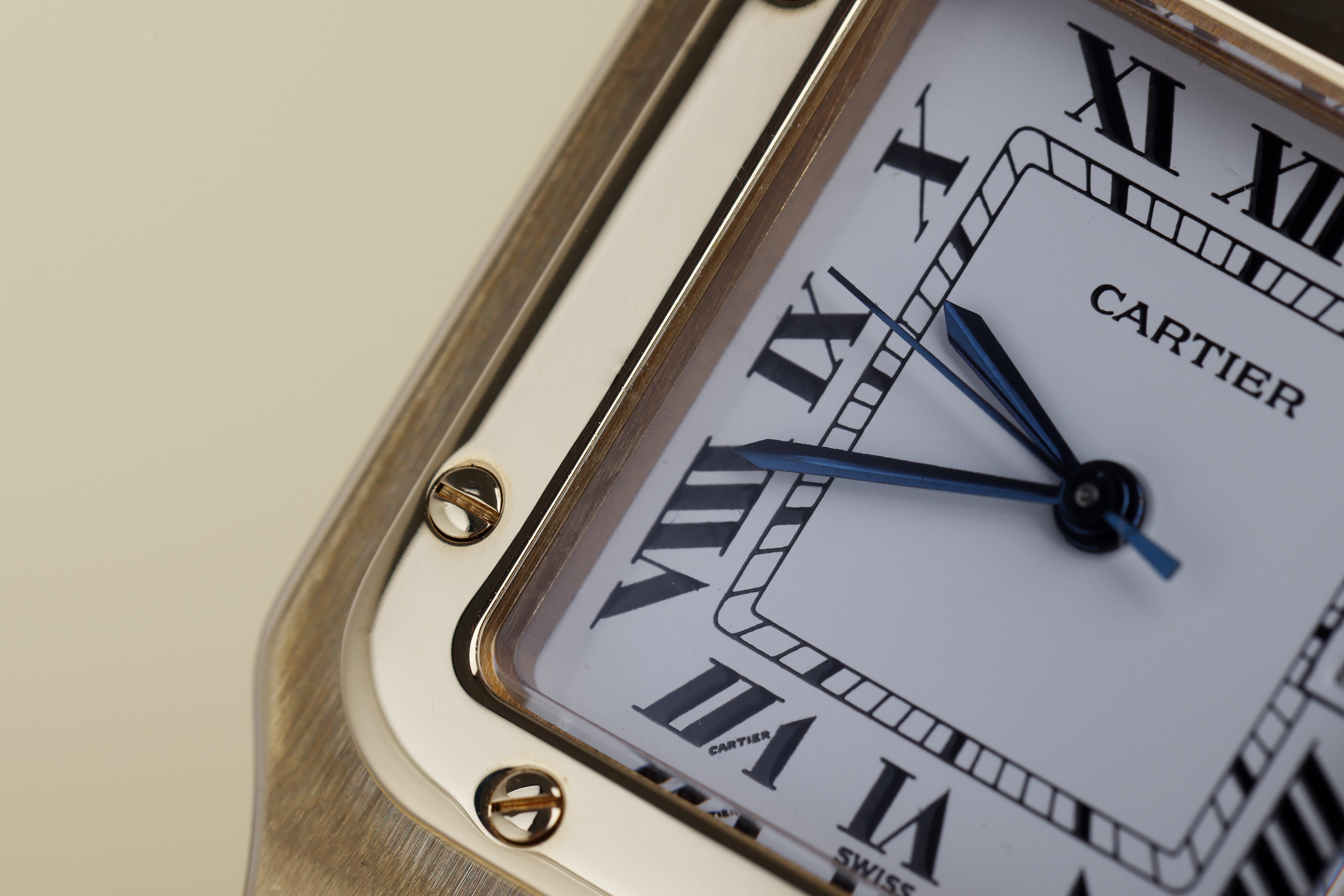 Cartier Santos Carrée Automatique | REF. 2960 | 18k Yellow Gold | 29mm | 1980's