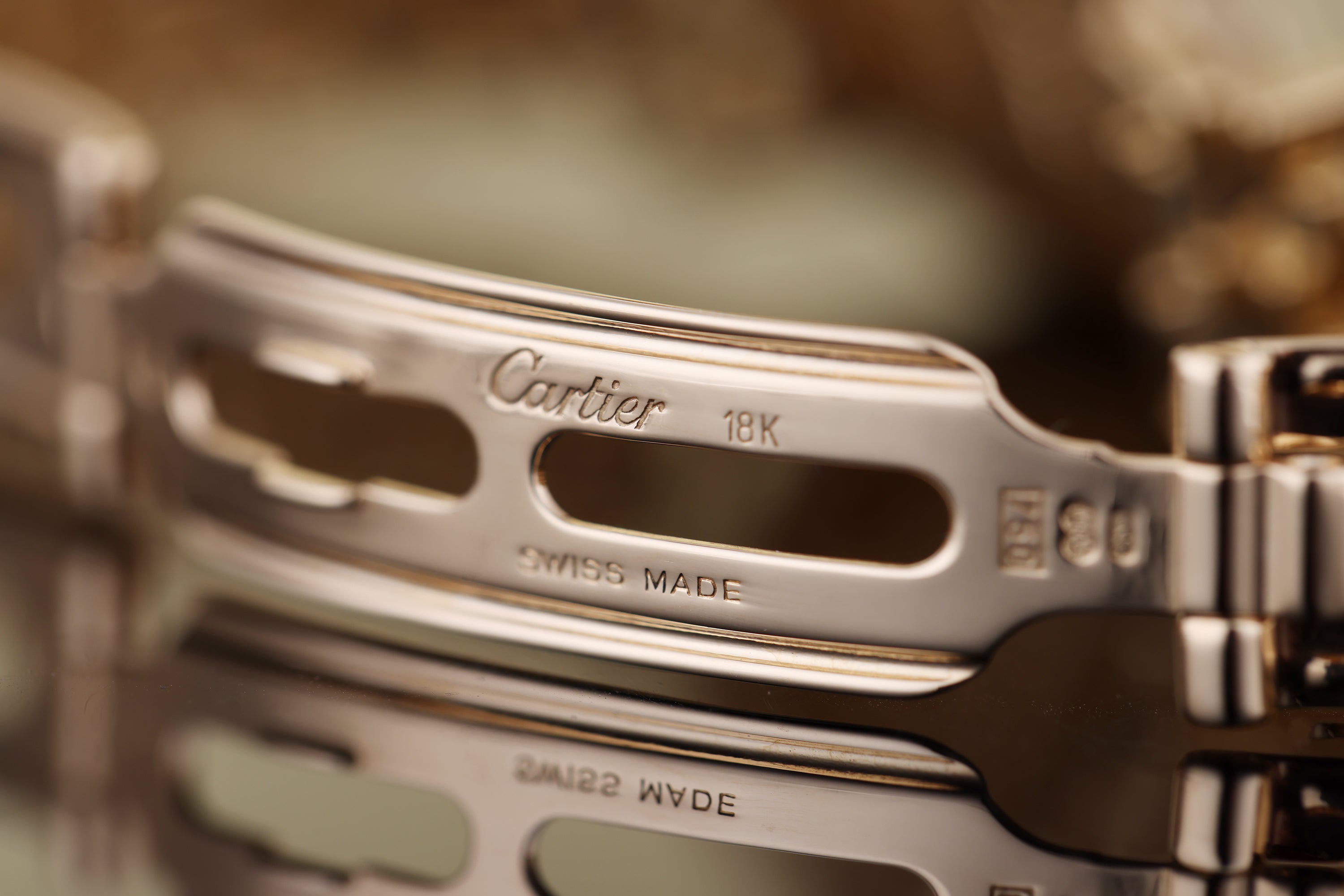 Cartier Panthere | REF. 1280 2 | Diamond Bezel | 22mm | 18k Yellow Gold