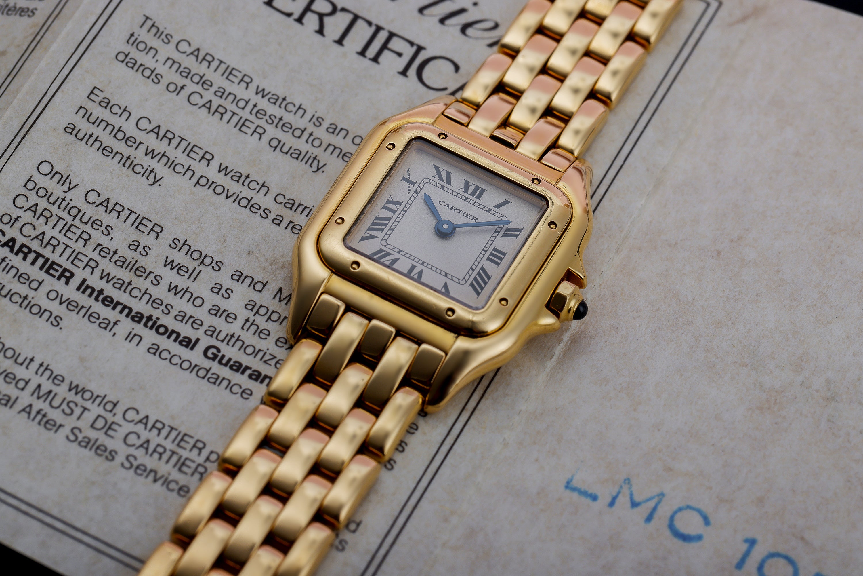 Cartier Panthére | REF. 86691 | 22mm | 18k Yellow Gold | Box & Papers