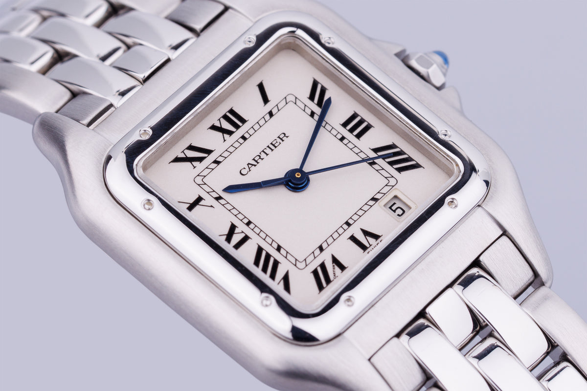 Cartier Panthère | REF. 1310 | Date Display | Stainless Steel | 27mm | Quartz | Circa 2000's