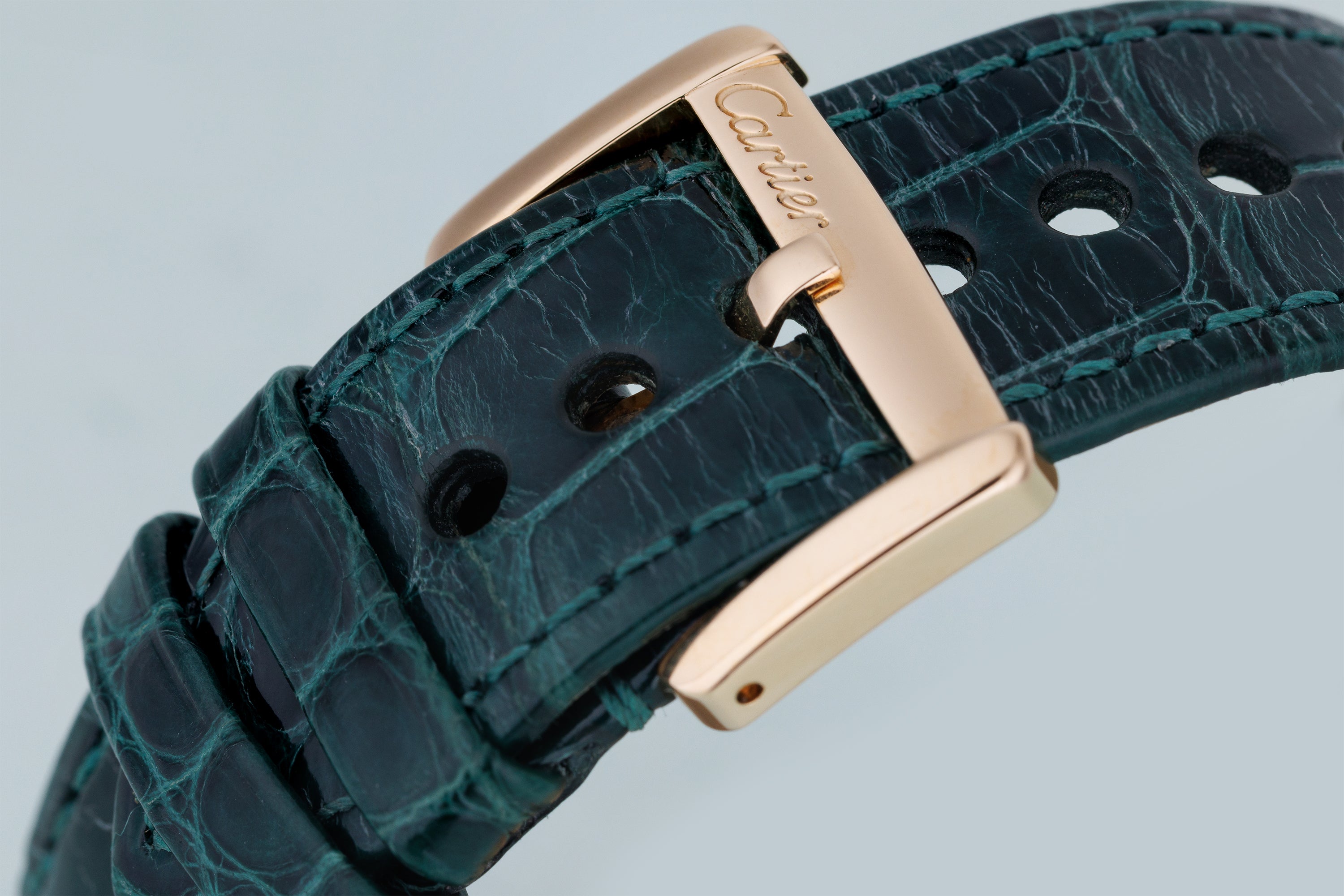 Cartier Tank Divan | REF. 2601 | Diamond Bezel | 18k Yellow Gold | 31.5mm | 2000's