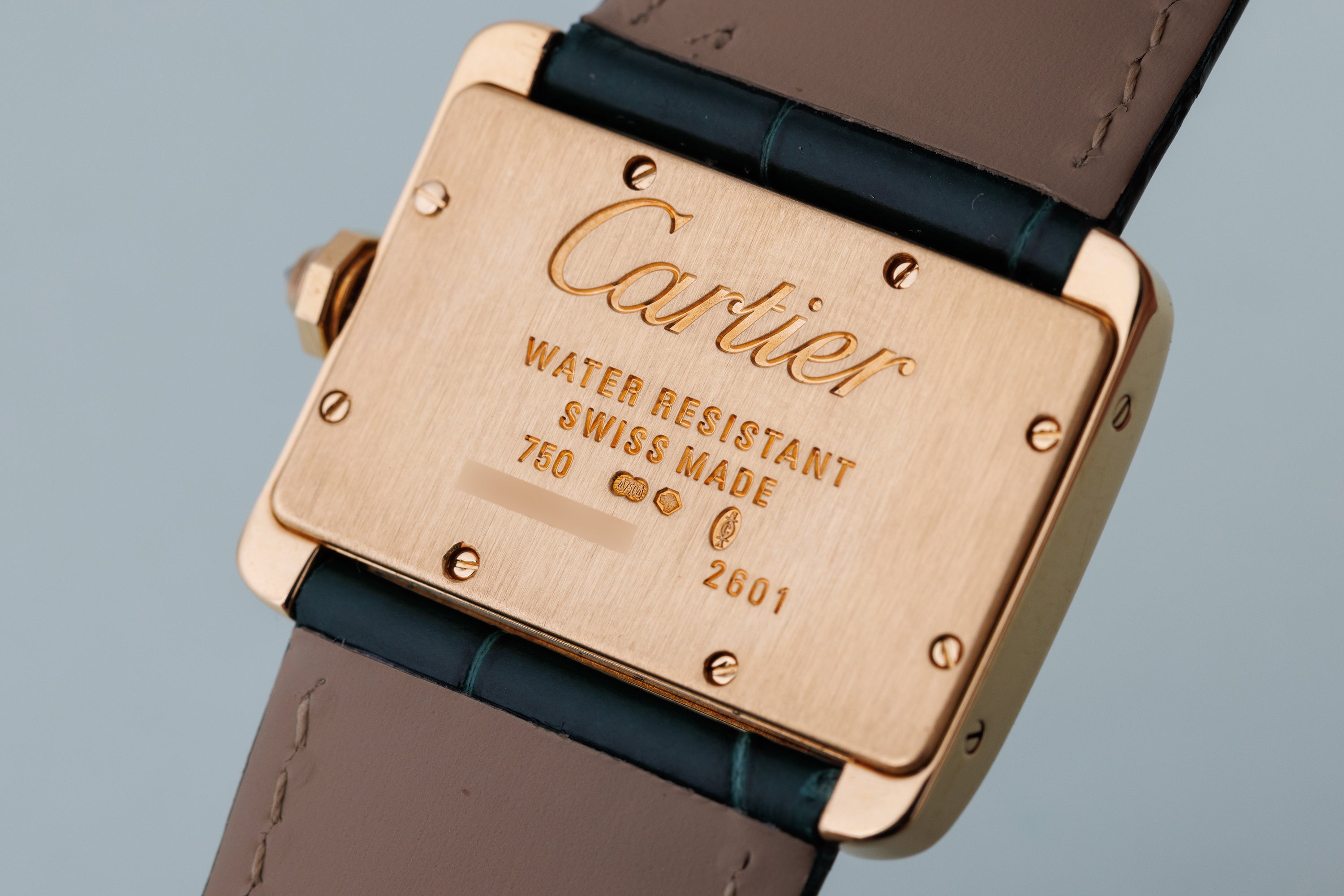 Cartier Tank Divan | REF. 2601 | Diamond Bezel | 18k Yellow Gold | 31.5mm | 2000's