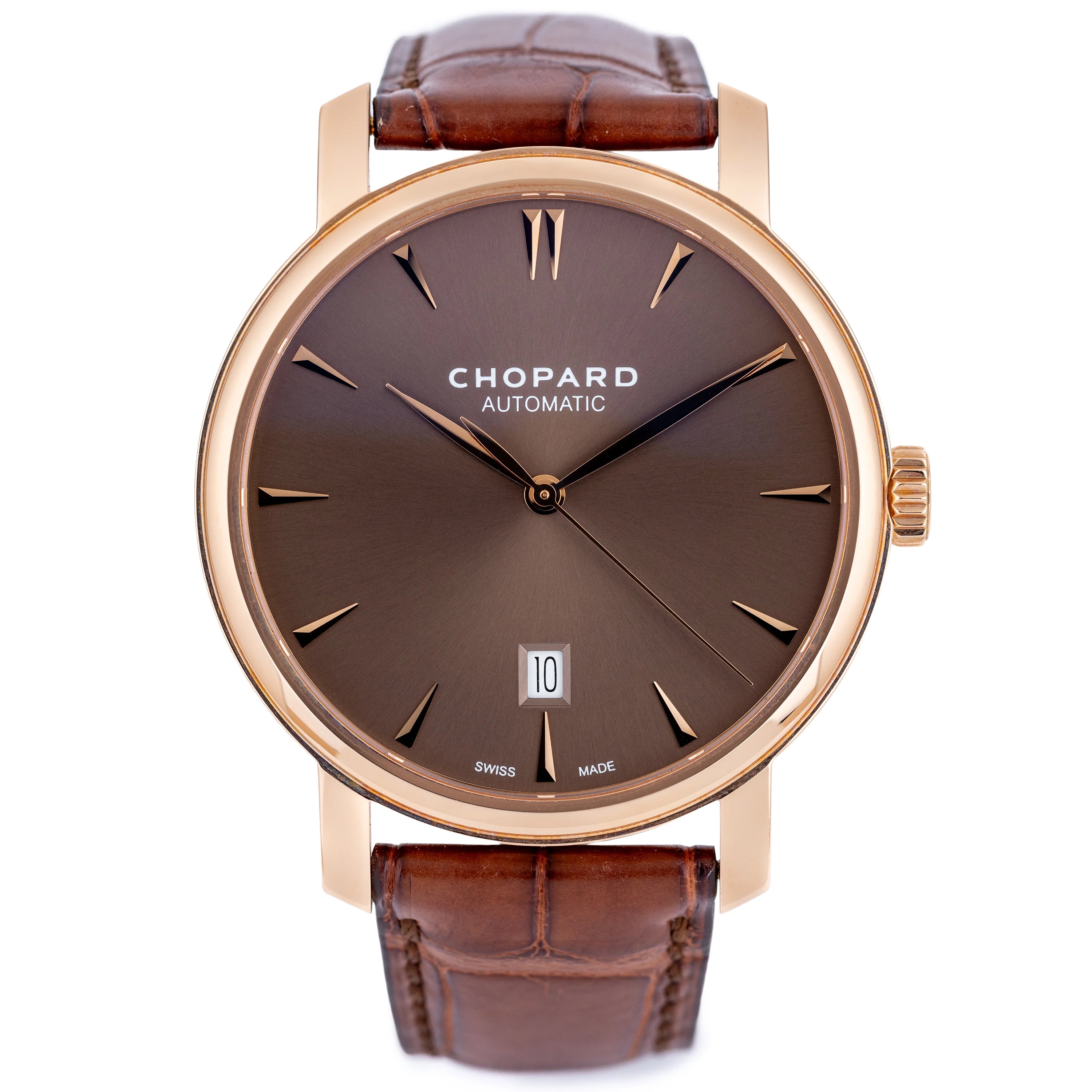 Chopard Classic Automatic with Date | REF. 161278-5012 | 18k Rose Gold | Box & Papers | 2017