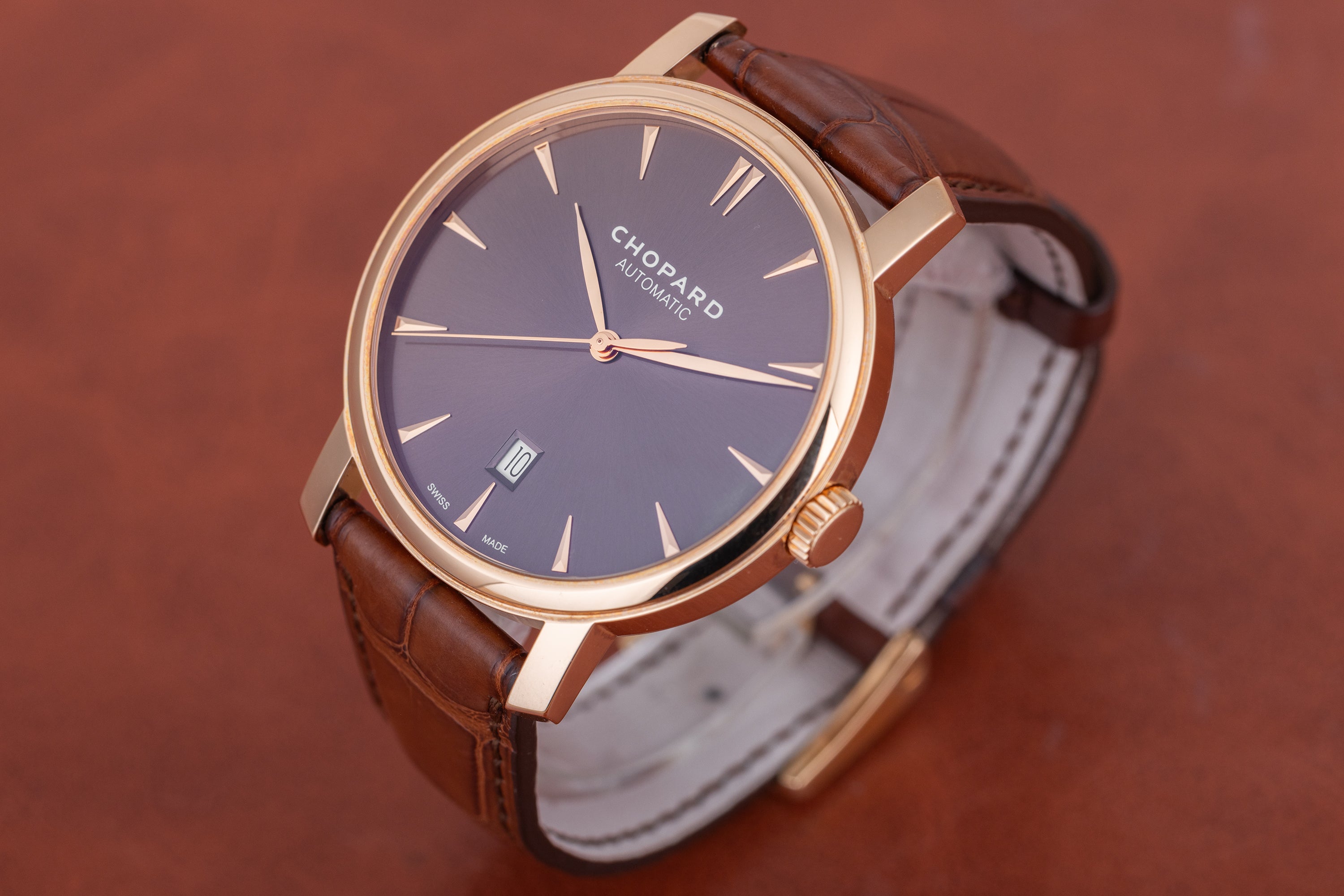 Chopard Classic Automatic with Date | REF. 161278-5012 | 18k Rose Gold | Box & Papers | 2017