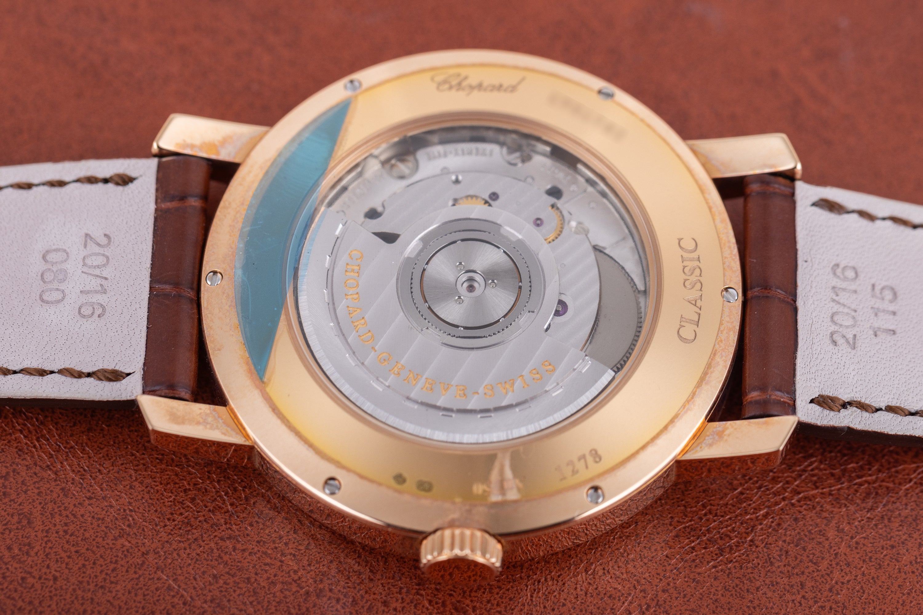 Chopard Classic Automatic with Date | REF. 161278-5012 | 18k Rose Gold | Box & Papers | 2017