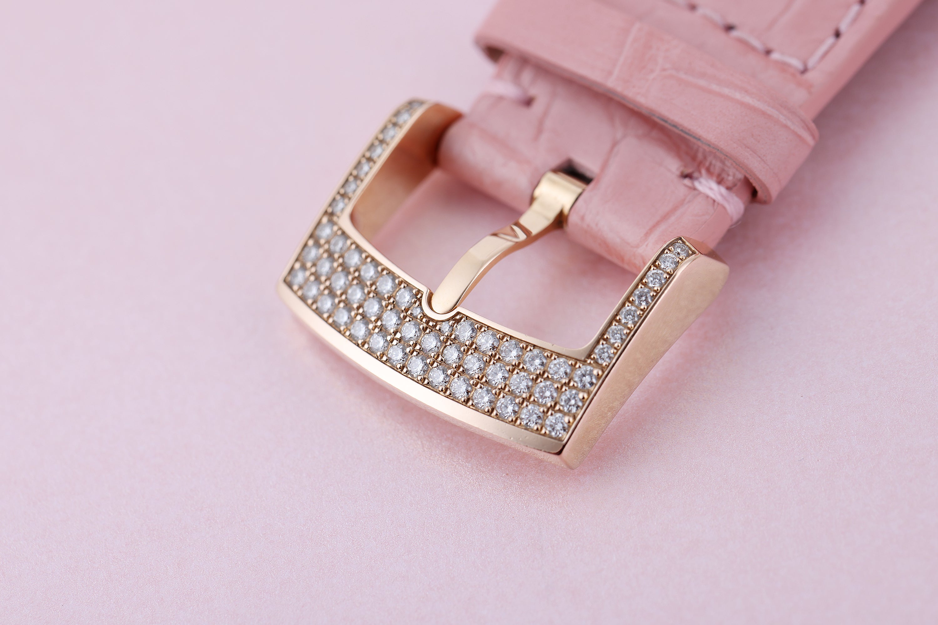 Chopard Happy Diamonds Ladies Watch | REF. 4239 | White & Pink Diamonds | 18k Rose Gold | 40mm