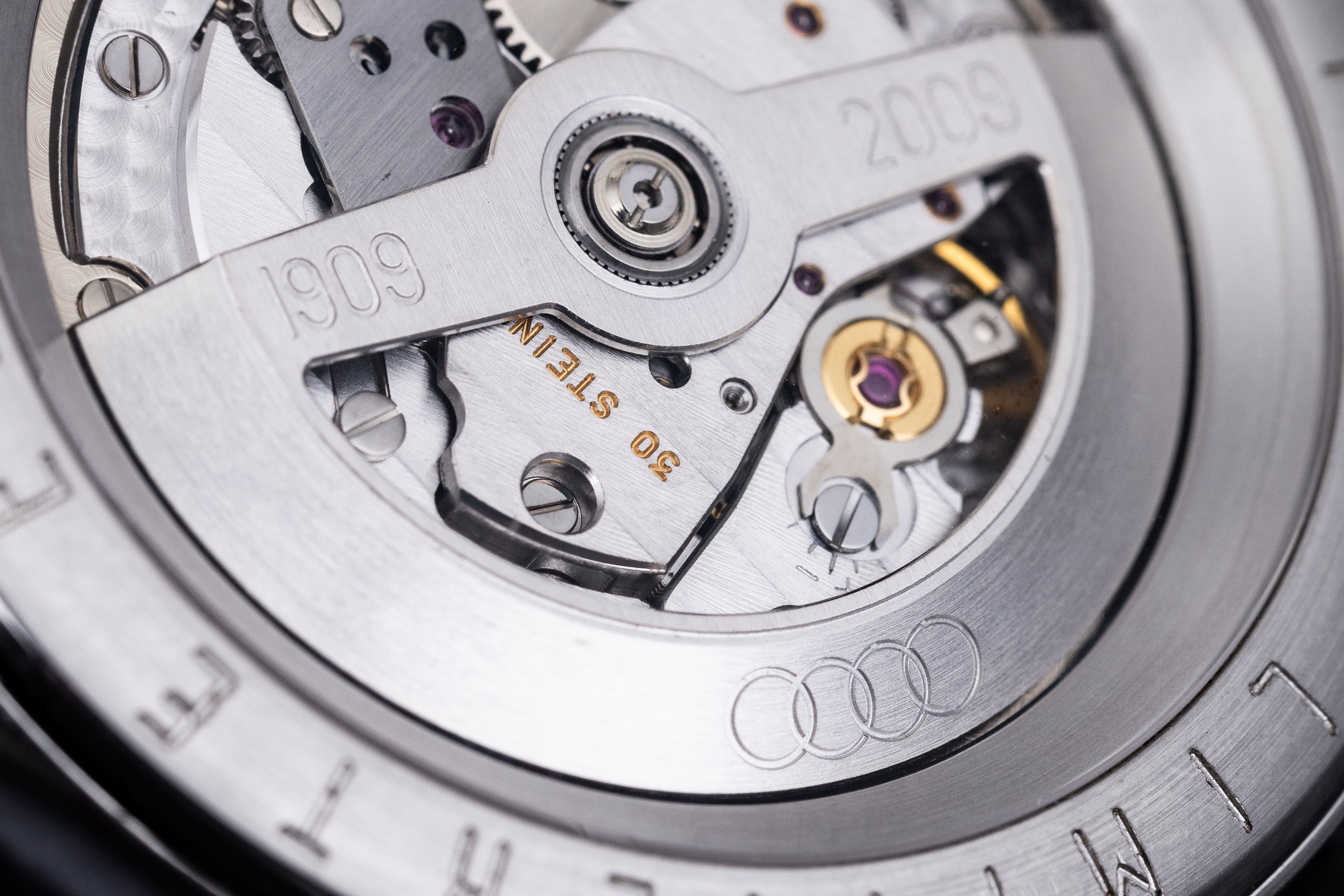Chronoswiss Tachoscope | Audi 100 Years Anniversary Watch, Limited 100 Pieces | REF. CHA 1520 | Enamel Dial | Platinum