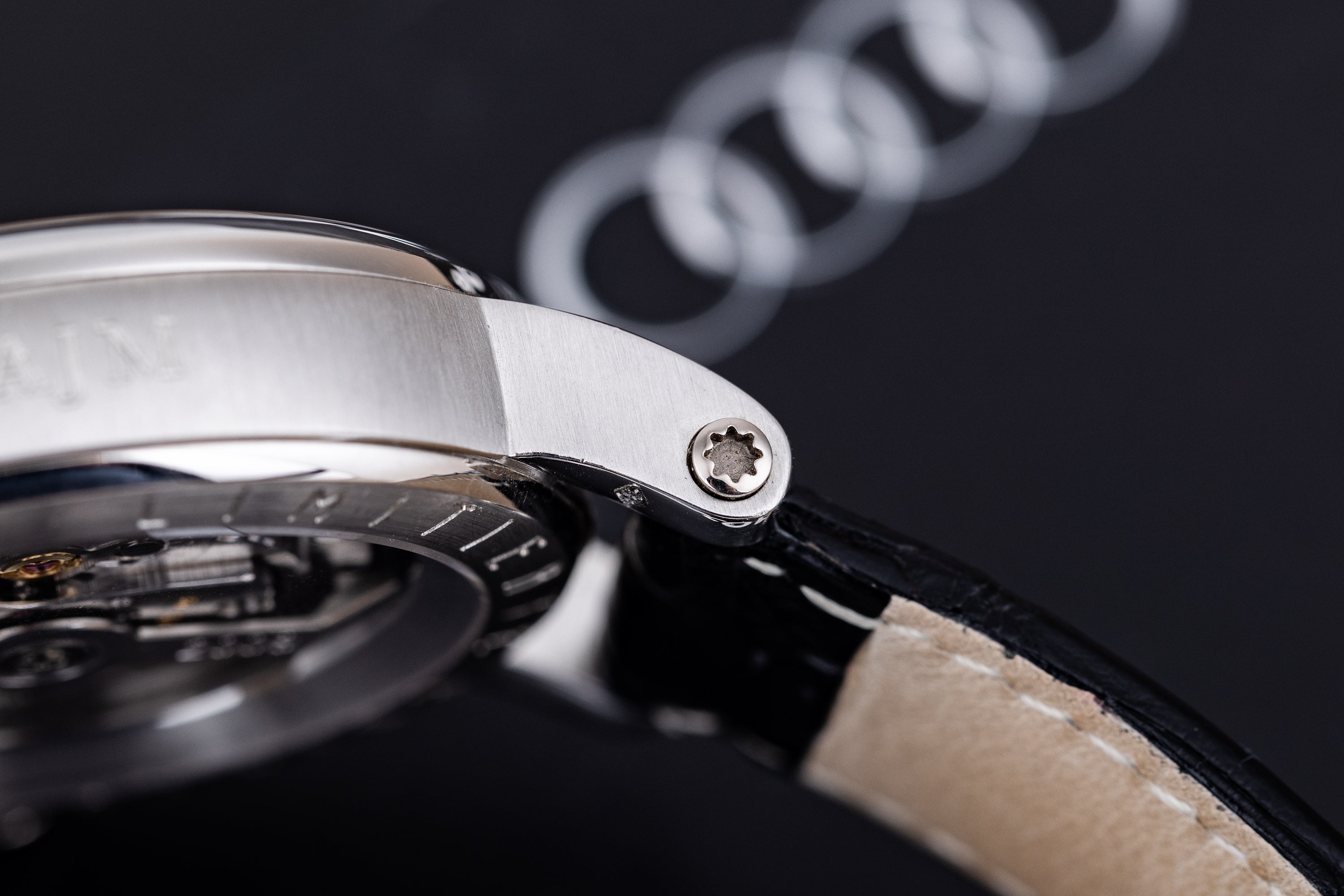Chronoswiss Tachoscope | Audi 100 Years Anniversary Watch, Limited 100 Pieces | REF. CHA 1520 | Enamel Dial | Platinum