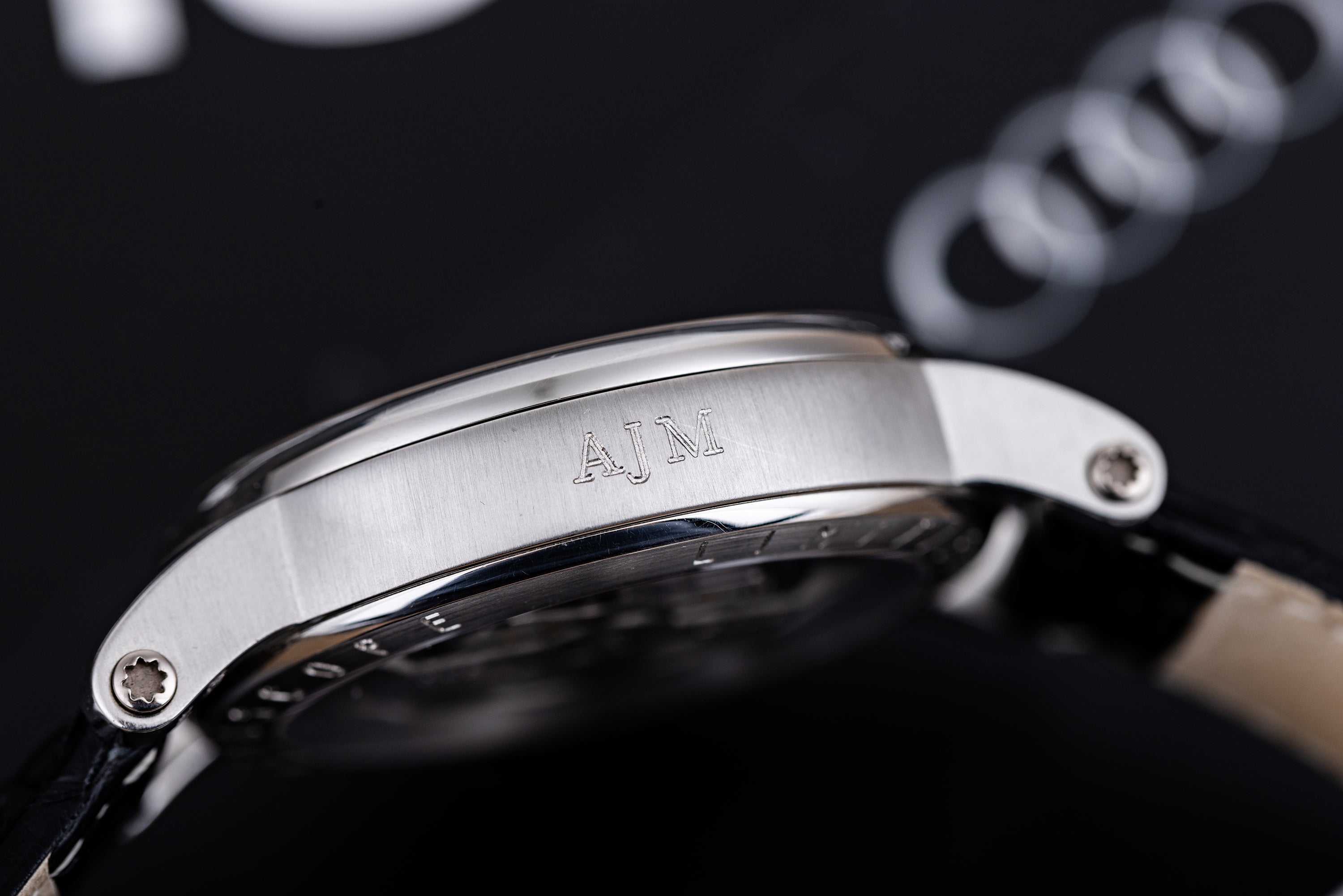 Chronoswiss Tachoscope | Audi 100 Years Anniversary Watch, Limited 100 Pieces | REF. CHA 1520 | Enamel Dial | Platinum