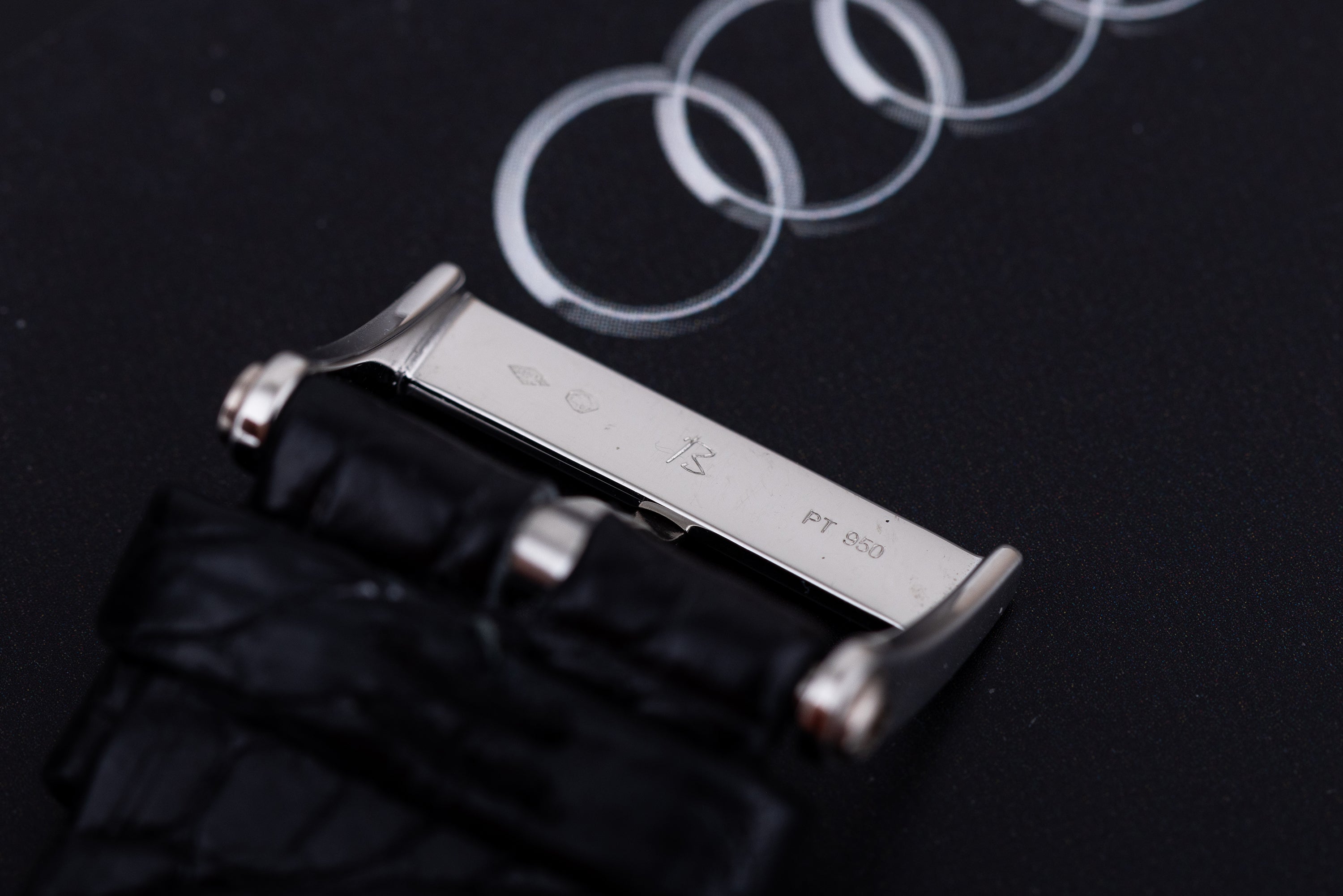 Chronoswiss Tachoscope | Audi 100 Years Anniversary Watch, Limited 100 Pieces | REF. CHA 1520 | Enamel Dial | Platinum