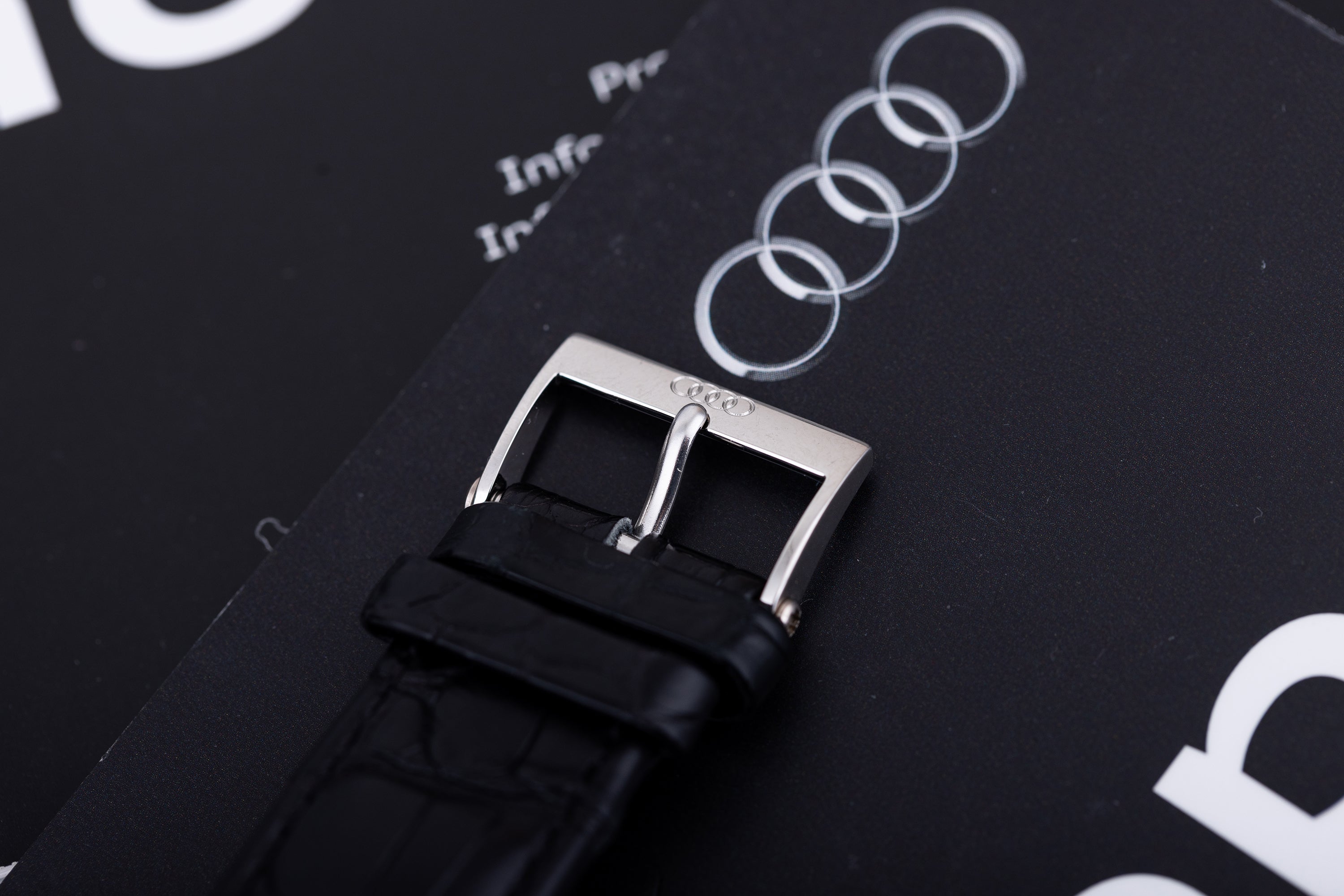 Chronoswiss Tachoscope | Audi 100 Years Anniversary Watch, Limited 100 Pieces | REF. CHA 1520 | Enamel Dial | Platinum