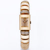 Corum Ladies Wristwatch | 18k Yellow Gold | Pavé Diamond Dial & Shoulders | 16mm | Circa 1990's