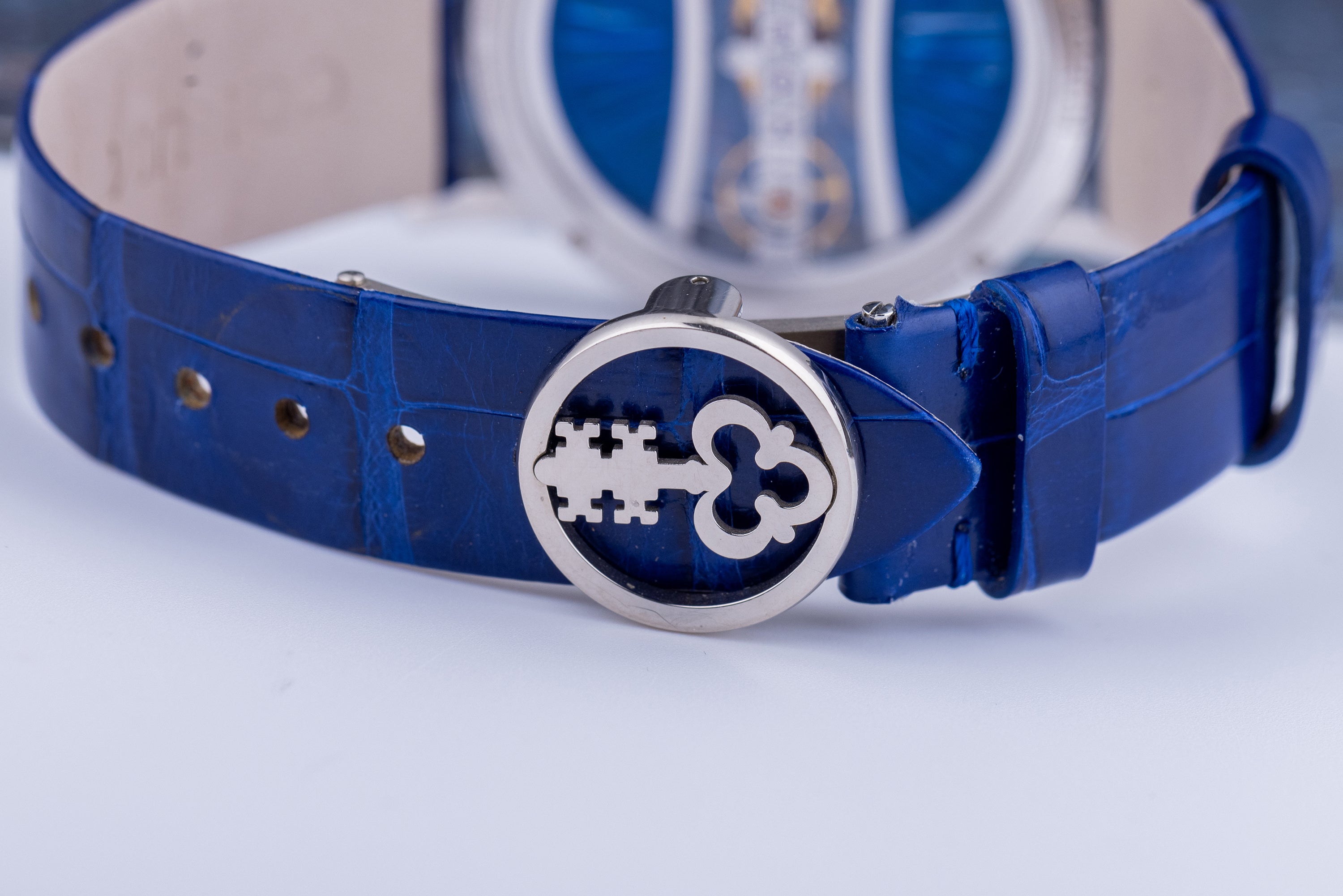 Corum Golden Bridge 39 | REF. B113/03852 | 18k White Gold | Diamond & Rainbow Bezel