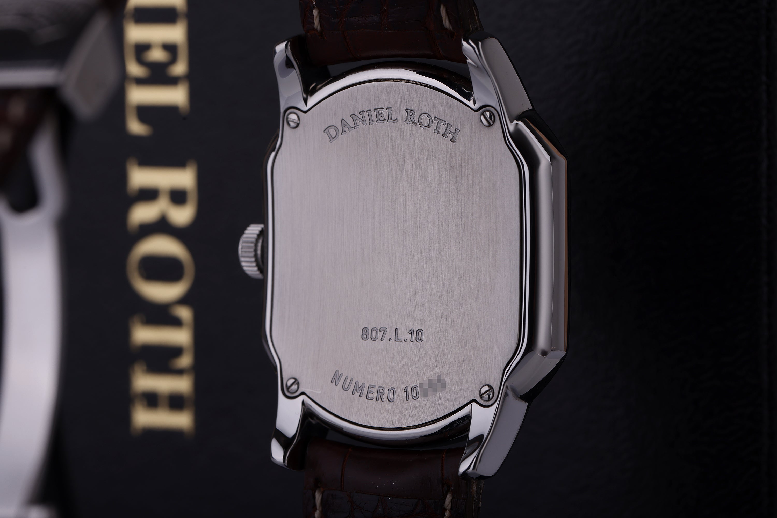 Daniel Roth Premier Retrograde | REF. 807.L.10 | Date | Stainless Steel | 35mm | Box