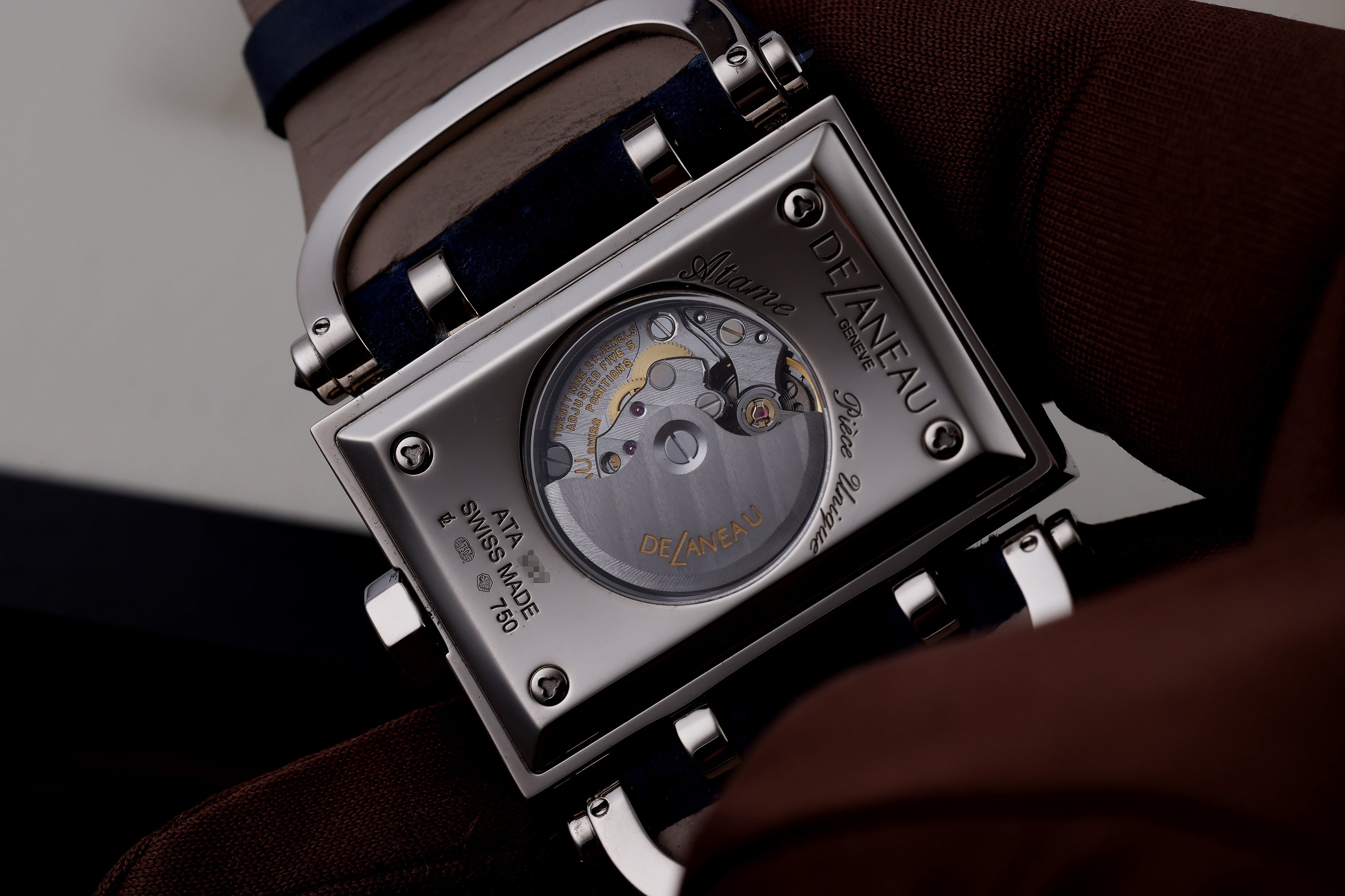DeLaneau | ATAME Translucent | REF. ATAS001.B3 WG TRA02 | Piece Unique | 18k White Gold | Box & Papers | RRP £49,660