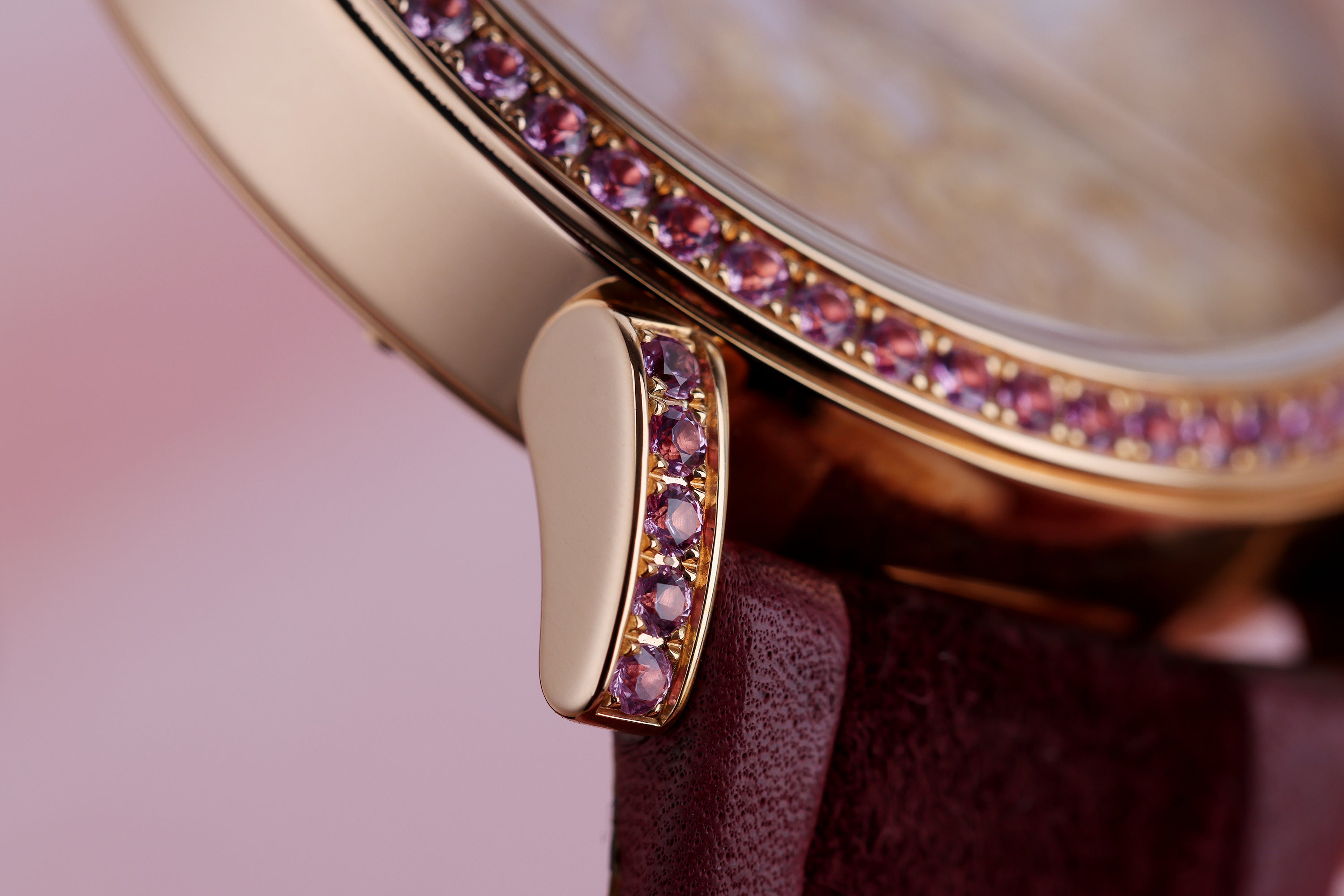 DeLaneau | Rondo 36 Crazy Lace Agate | REF. RON36005 RG PIE09 | Piece Unique | 18k Rose Gold | Box & Papers | RRP £33,520