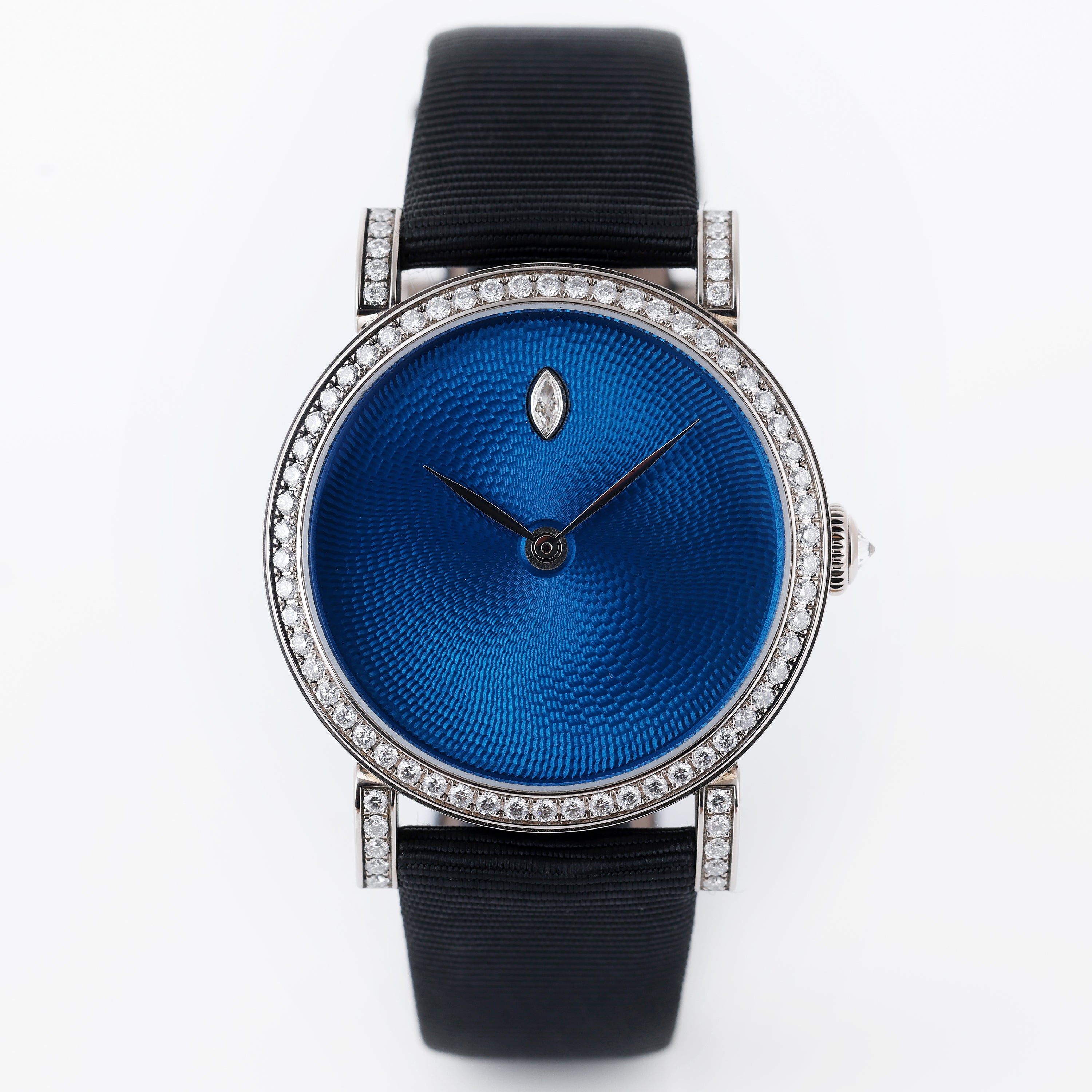DeLaneau | Rondo 36 Translucent | REF. RON36001 WG GUI01 | Piece Unique | 18k White Gold | Box & Papers | RRP £32,400