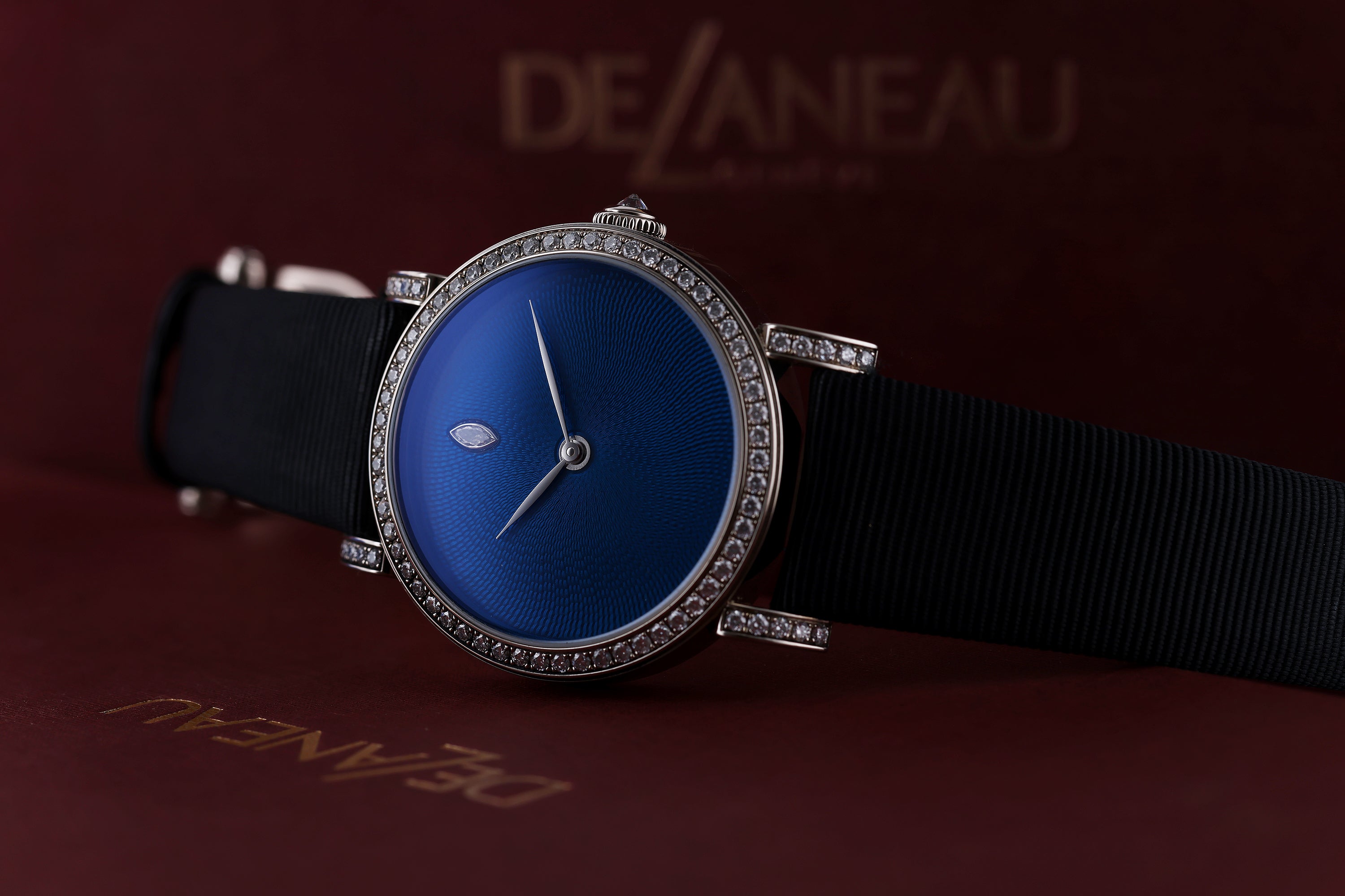 DeLaneau | Rondo 36 Translucent | REF. RON36001 WG GUI01 | Piece Unique | 18k White Gold | Box & Papers | RRP £32,400