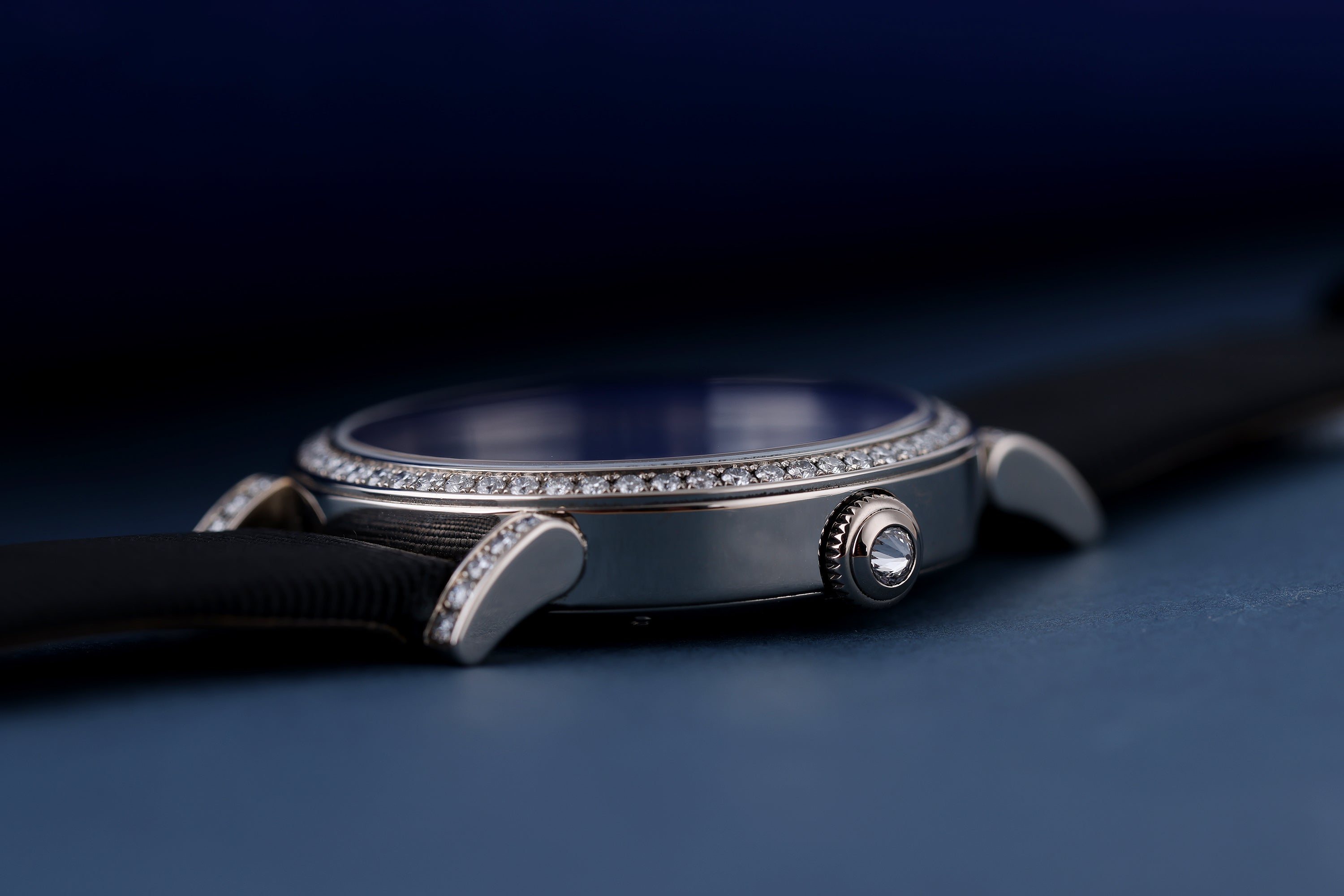DeLaneau | Rondo 36 Translucent | REF. RON36001 WG GUI01 | Piece Unique | 18k White Gold | Box & Papers | RRP £32,400