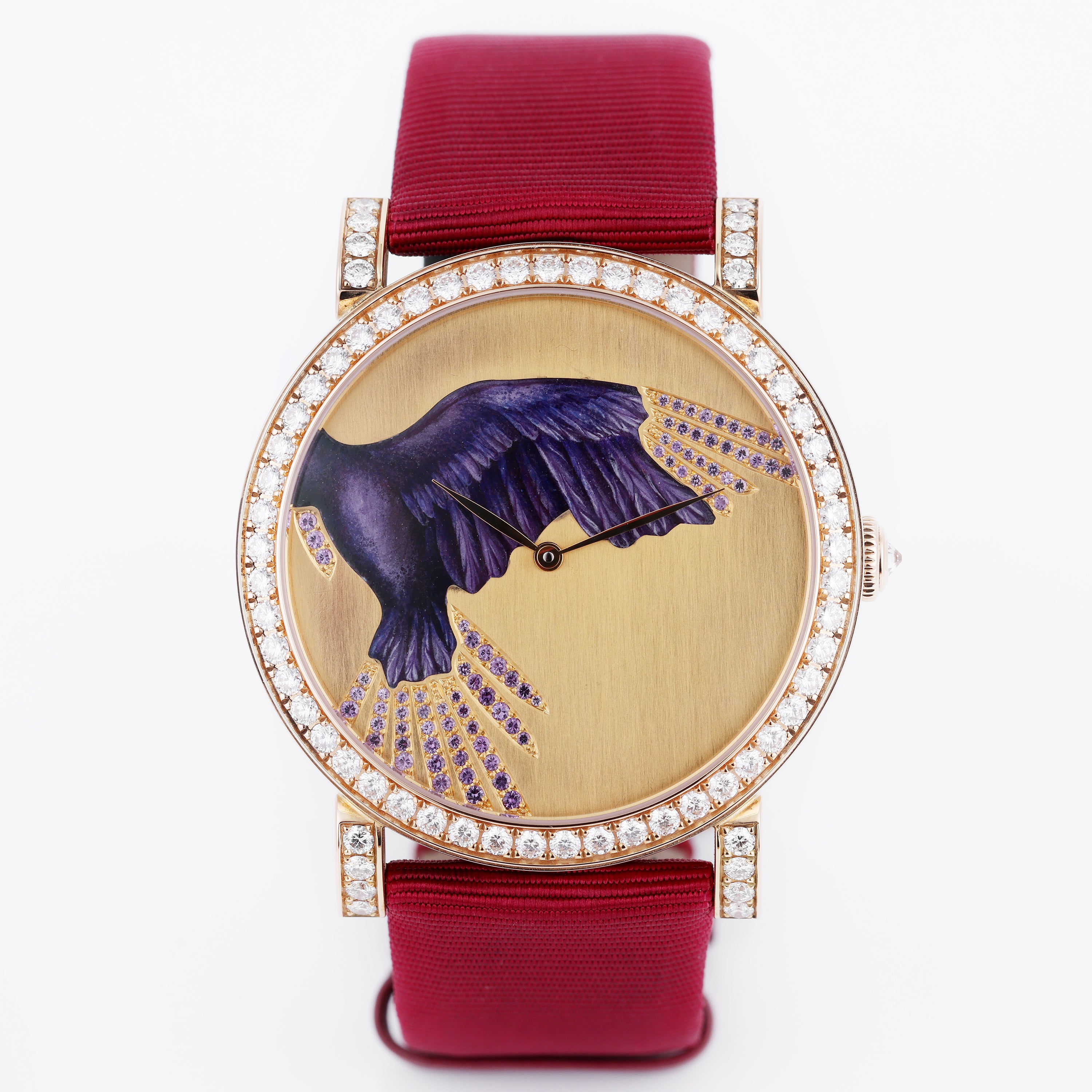 DeLaneau | Rondo 42 Parrot Wing | REF. RON42001 RG PER01 | Piece Unique | 18k Rose Gold | Box & Papers | RRP £42,000