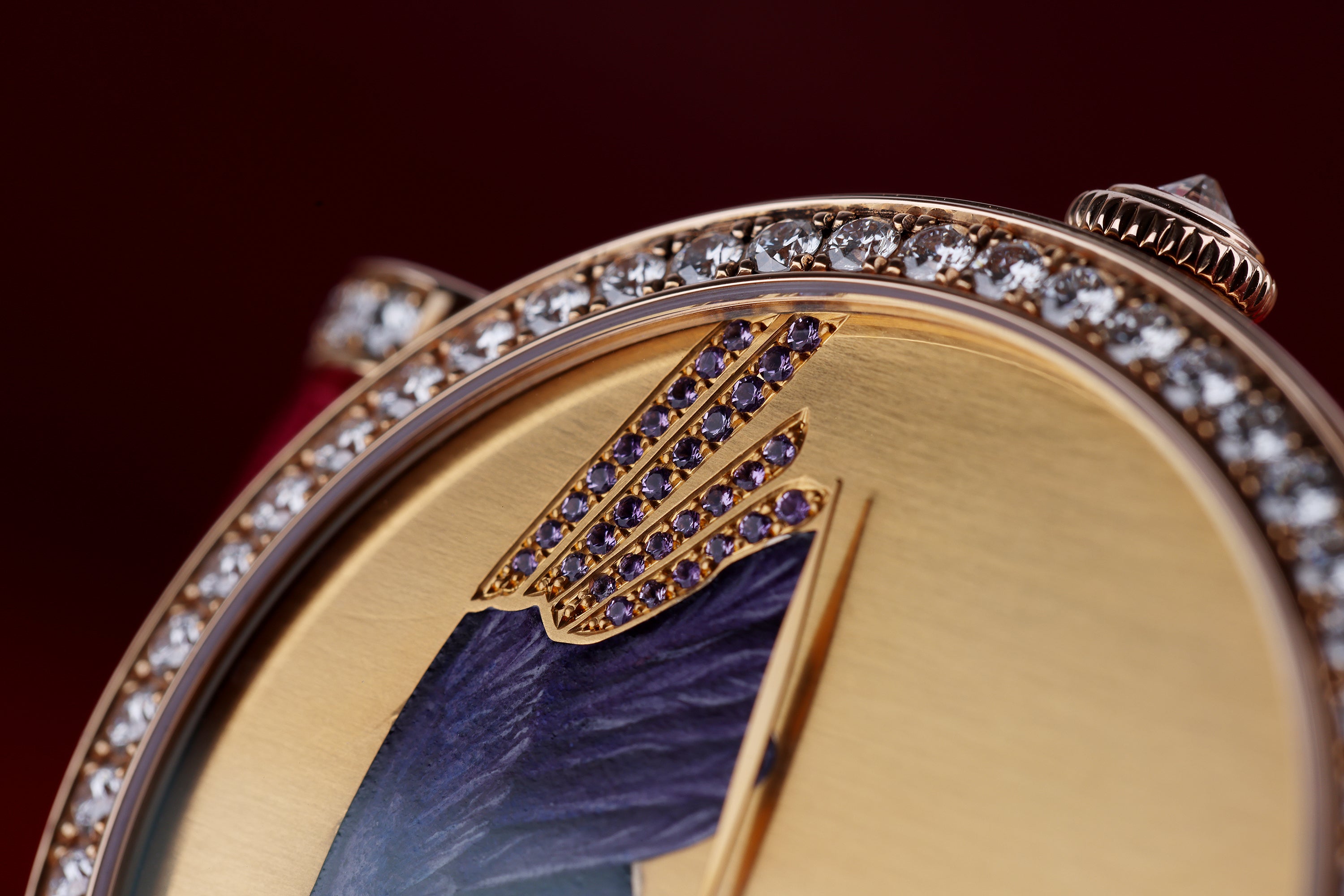 DeLaneau | Rondo 42 Parrot Wing | REF. RON42001 RG PER01 | Piece Unique | 18k Rose Gold | Box & Papers | RRP £42,000