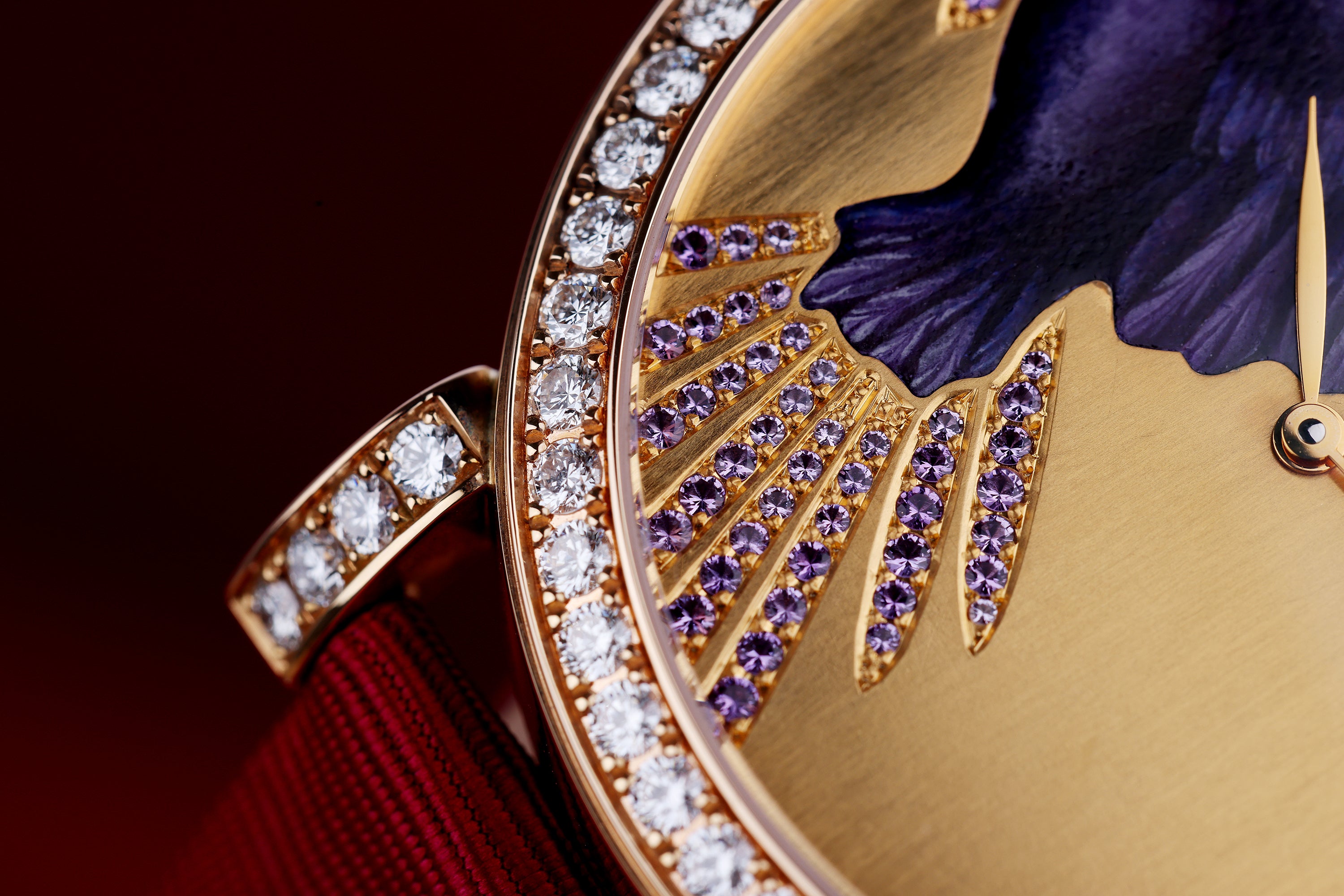 DeLaneau | Rondo 42 Parrot Wing | REF. RON42001 RG PER01 | Piece Unique | 18k Rose Gold | Box & Papers | RRP £42,000
