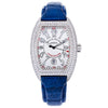 Franck Muller Conquistador | REF. 8005 SC D | 18k White Gold | Factory Diamond Bezel & Case | 35mm | Box & Papers | 2006