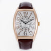 Franck Muller Relief | REF. 8880 B SC DT | 18k Rose Gold | Silver Dial | Date | 40mm