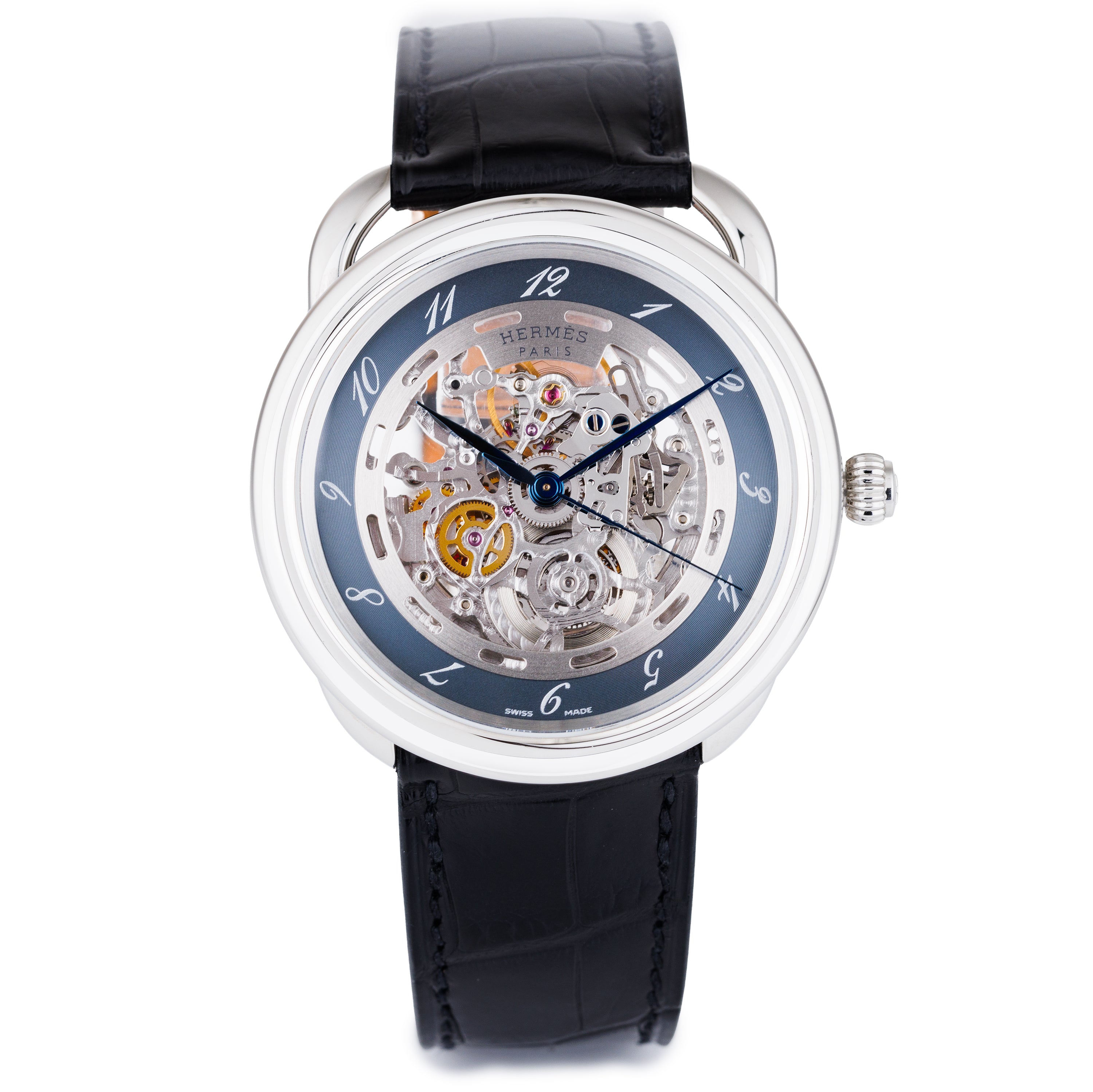 Hermes Arceau Skeleton | REF. AR6.710 | Automatic | Stainless Steel | 41mm | Circa 2010s