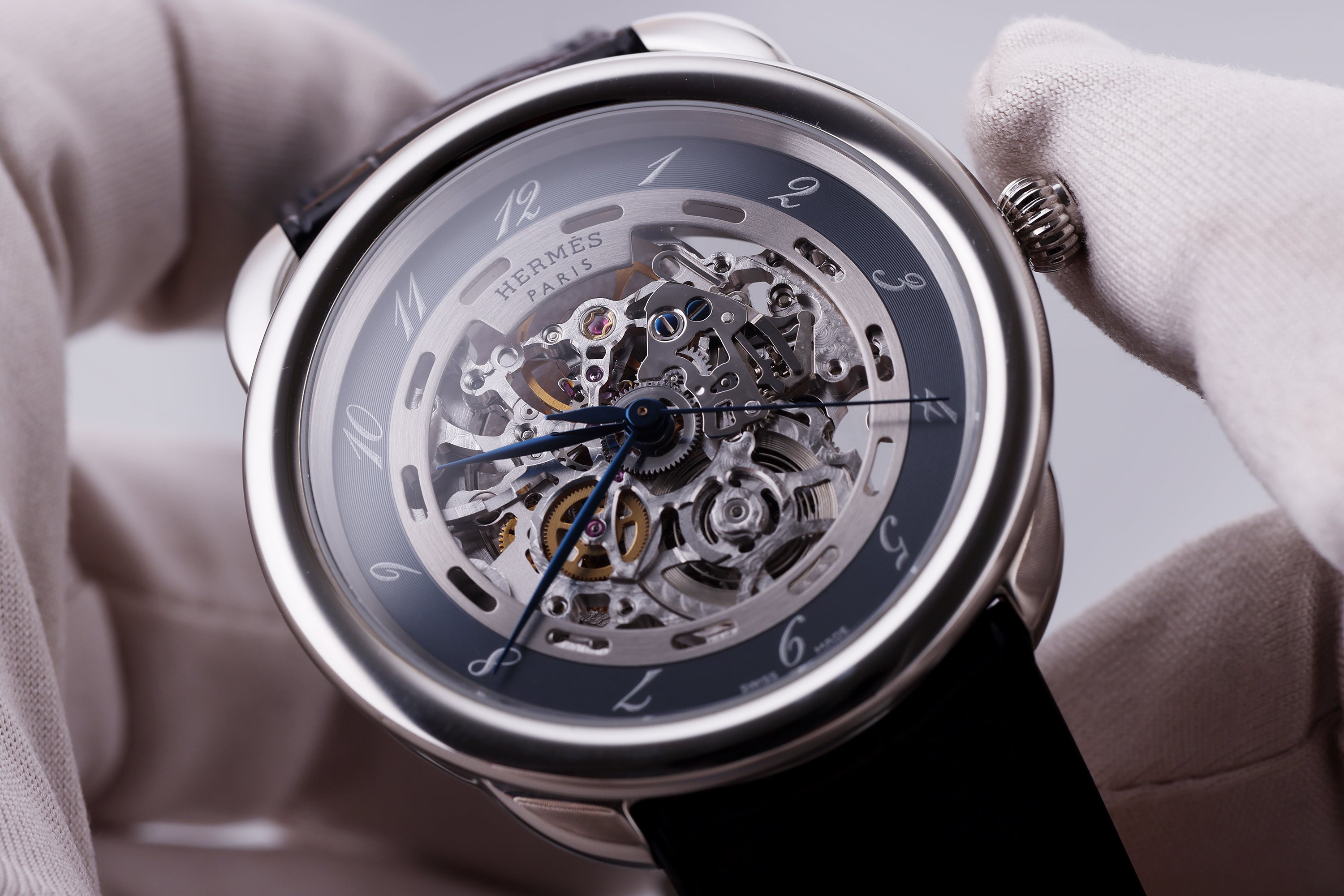 Hermes Arceau Skeleton | REF. AR6.710 | Automatic | Stainless Steel | 41mm | Circa 2010s
