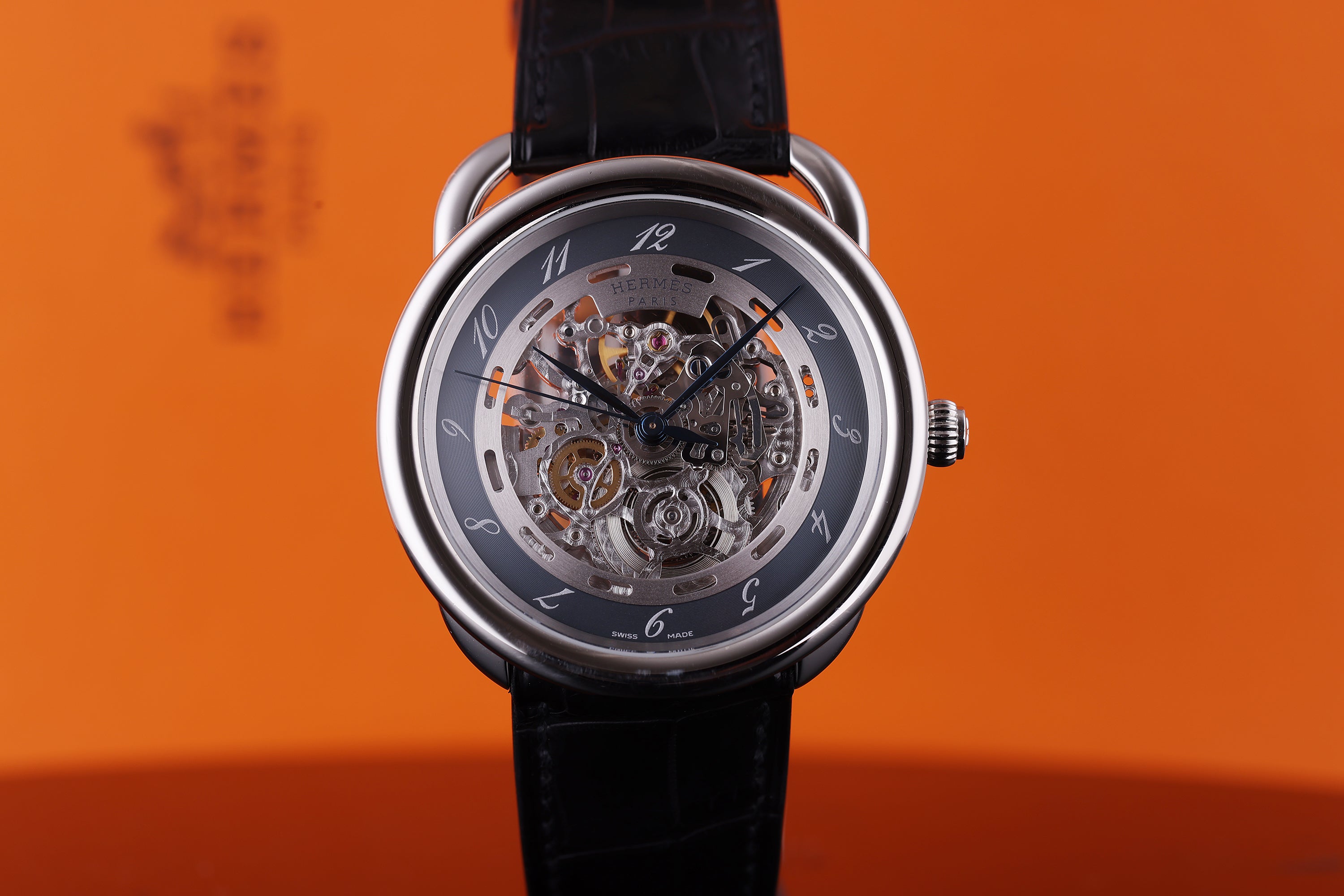 Hermes Arceau Skeleton | REF. AR6.710 | Automatic | Stainless Steel | 41mm | Circa 2010s