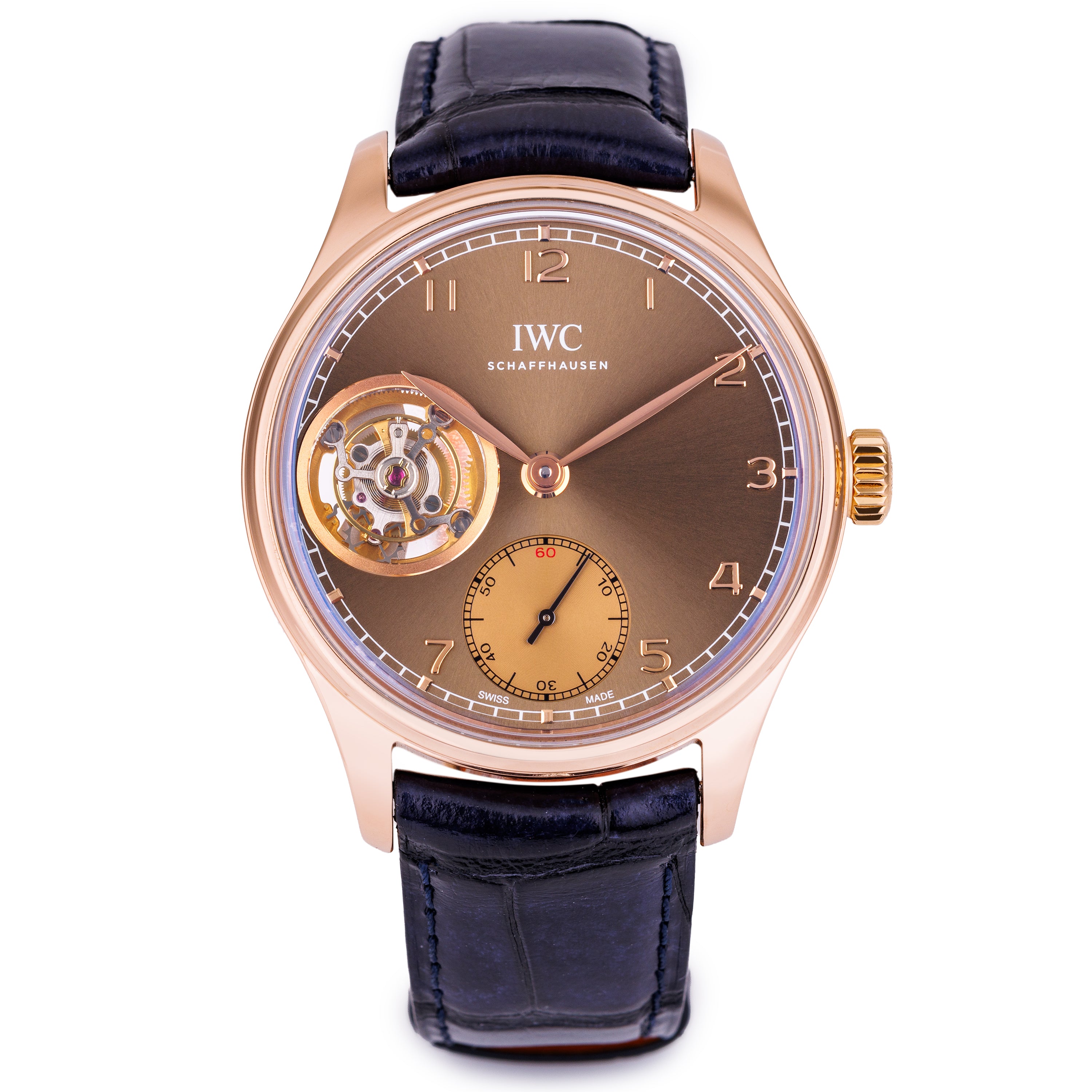 IWC Portugieser Tourbillon “Metropolitan Boutique Edition” | REF. IW546304 | 18k Rose Gold | Hand-Wound | 43mm | Box & Papers | 2014