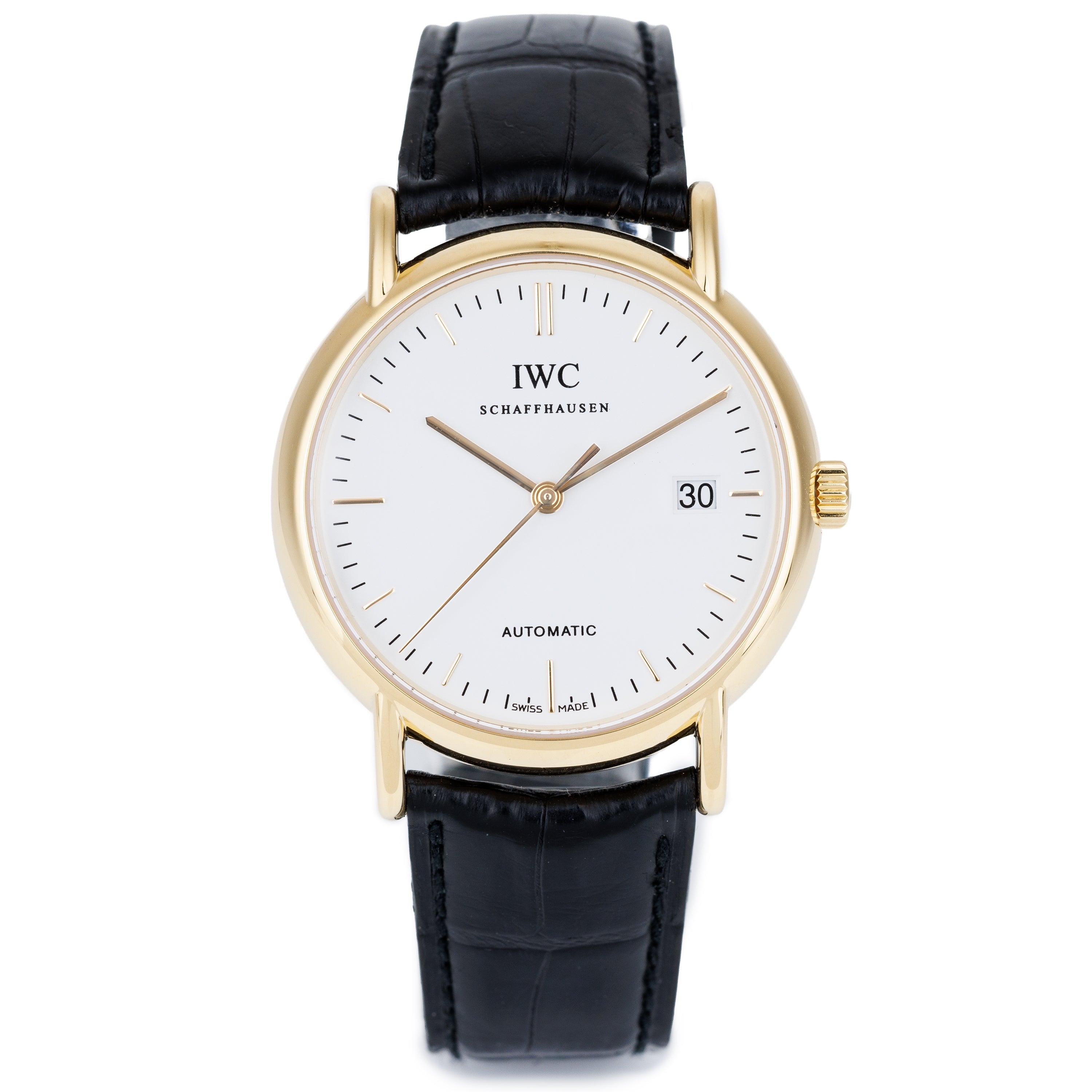IWC Portofino Automatic | REF. 3533 | Date | 18k Yellow Gold | Box & Papers | 2003