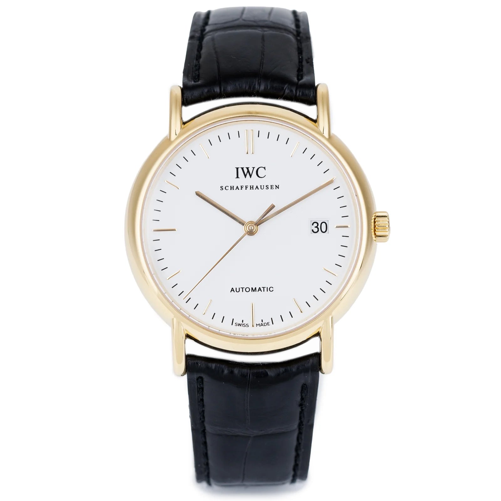 IWC Portofino Automatic | REF. 3533 | Date | 18k Yellow Gold | Box & Papers | 2003