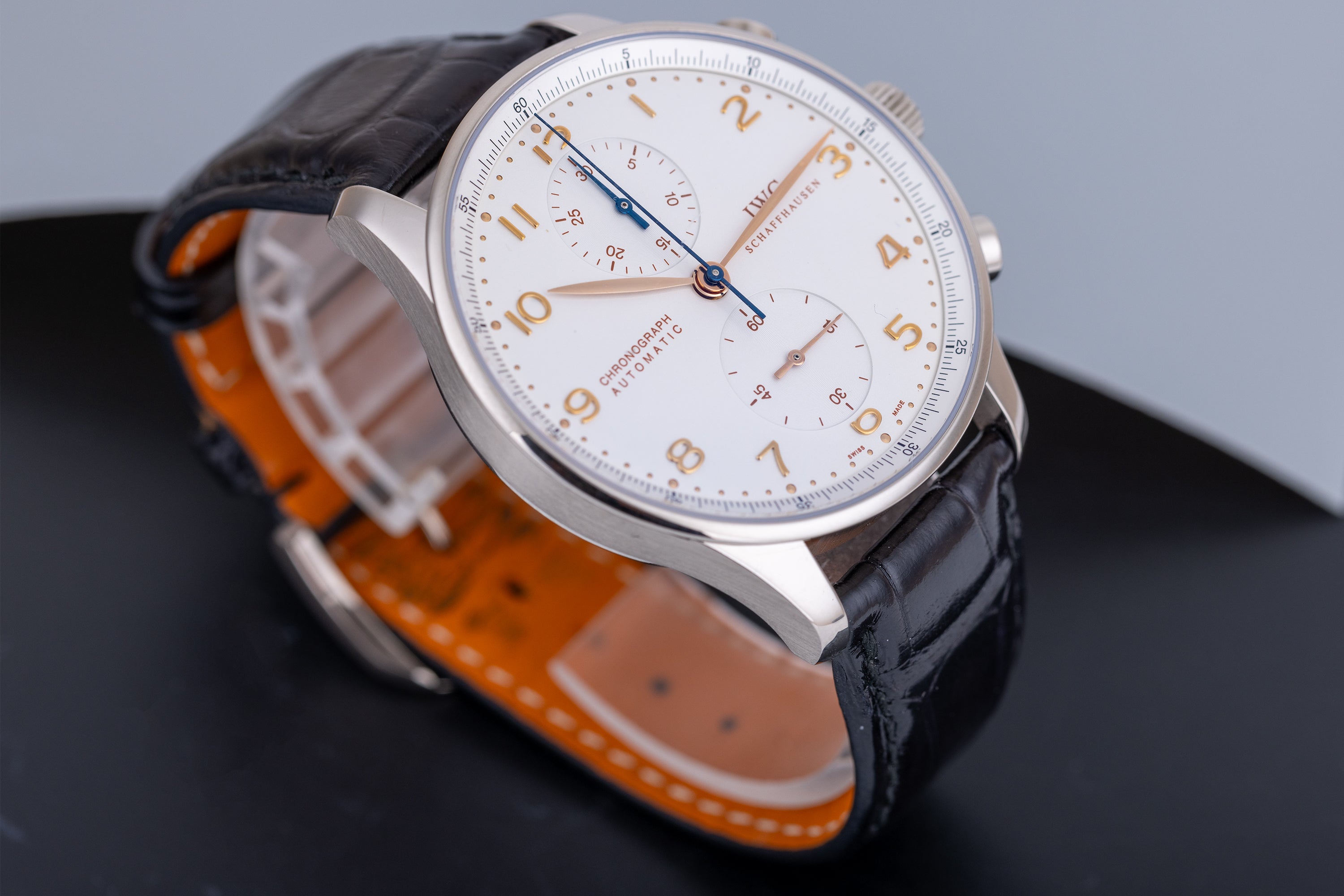 IWC Portugese Chronograph | REF. IW371467 | 18k White Gold | Box & Papers | 41mm | 2008