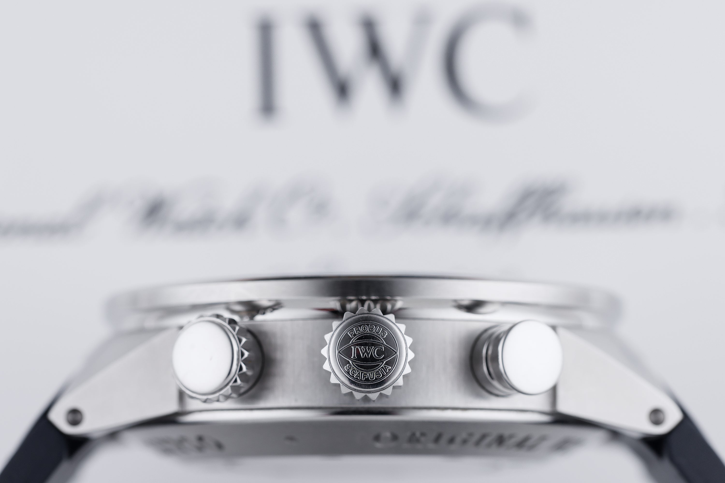 IWC Tribute To Calypso | REF. IW378201 | Diver Chronograph | Blue Dial | Stainless Steel | 44mm | Box & Papers | 2006